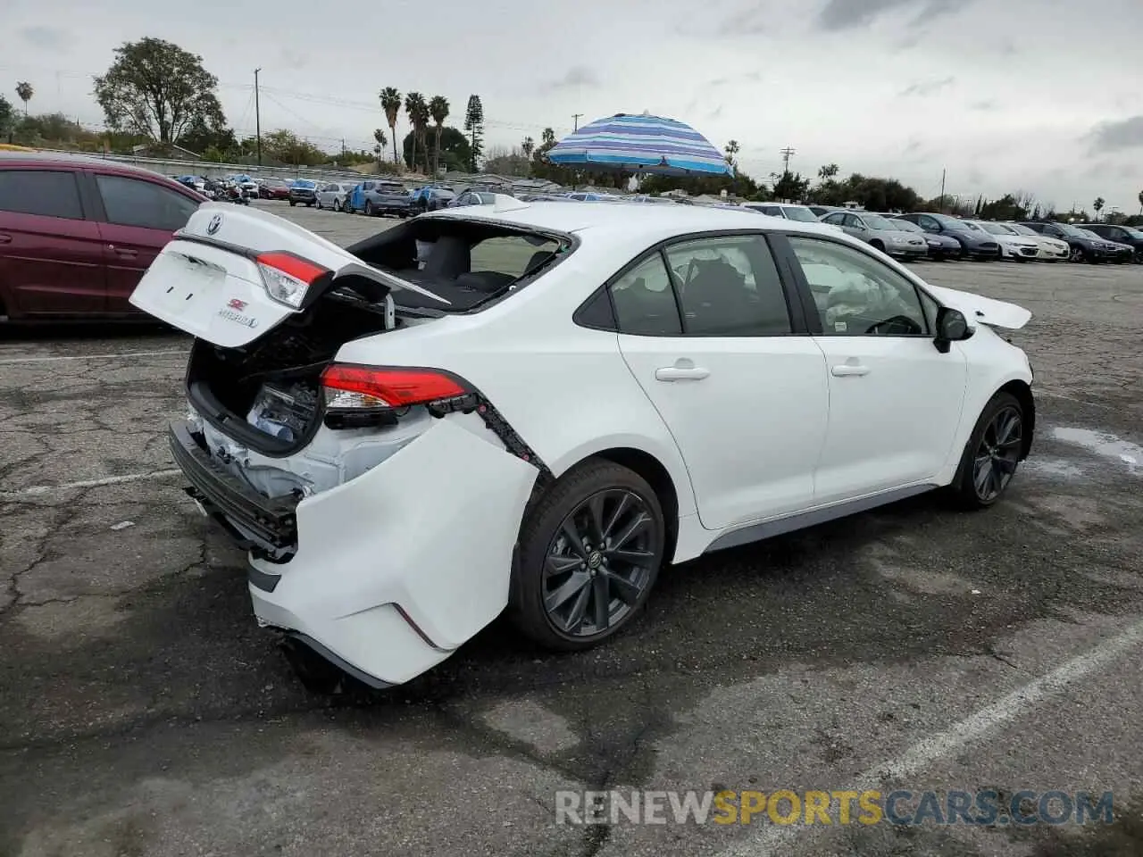 3 Photograph of a damaged car JTDBCMFE1RJ026317 TOYOTA COROLLA 2024