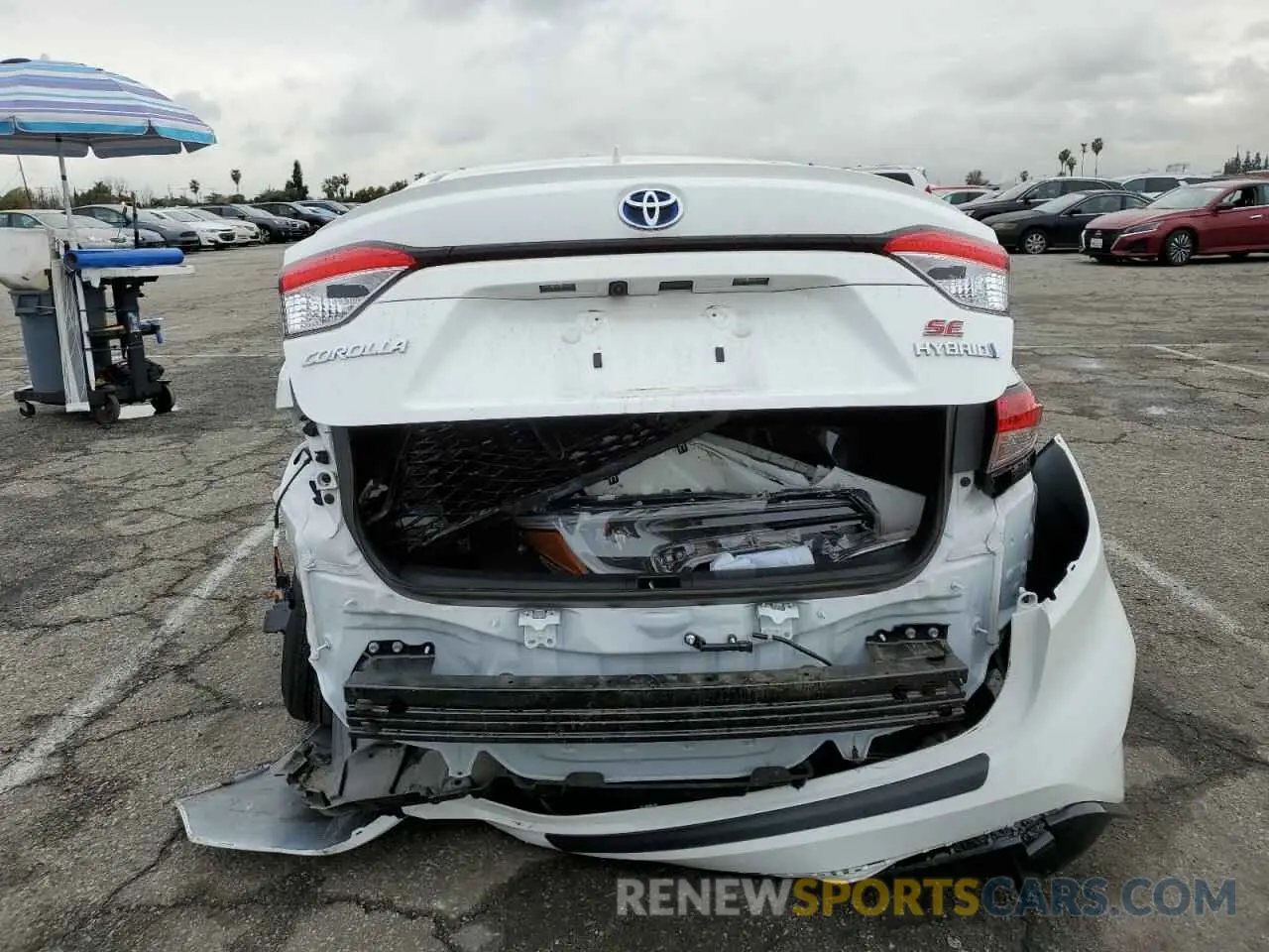 6 Photograph of a damaged car JTDBCMFE1RJ026317 TOYOTA COROLLA 2024