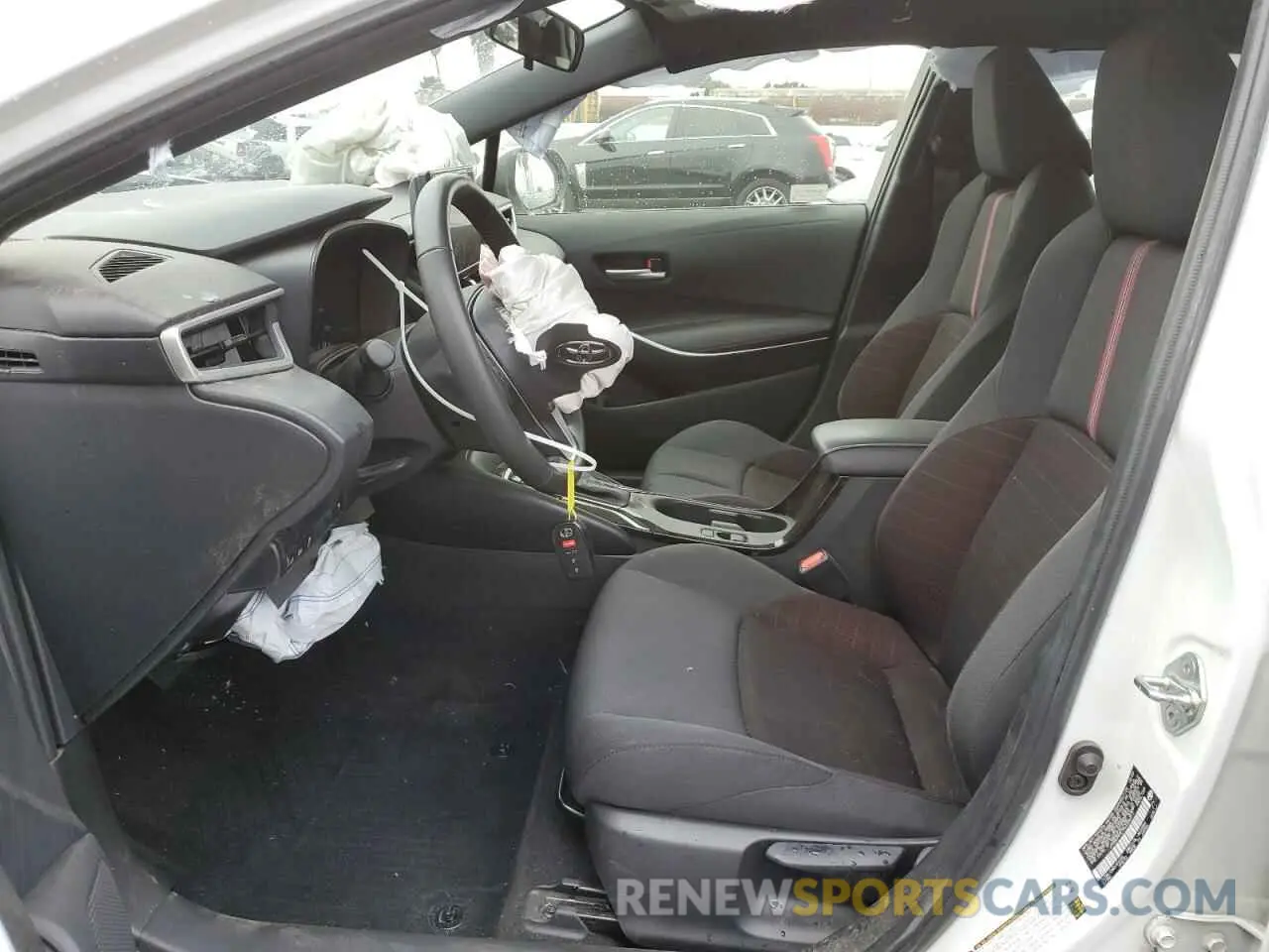 7 Photograph of a damaged car JTDBCMFE1RJ026317 TOYOTA COROLLA 2024