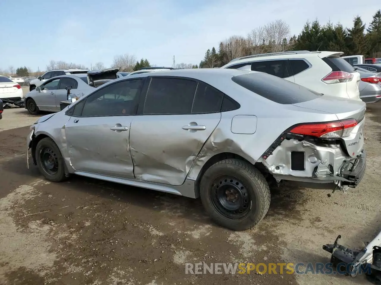 2 Photograph of a damaged car JTDBCMFE2R3029652 TOYOTA COROLLA 2024