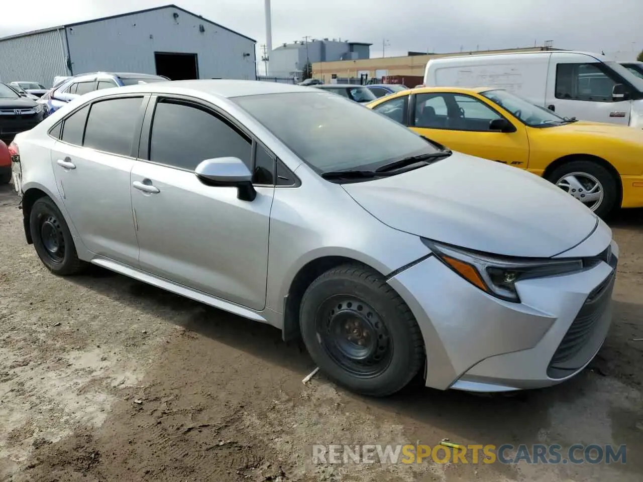 4 Photograph of a damaged car JTDBCMFE2R3029652 TOYOTA COROLLA 2024
