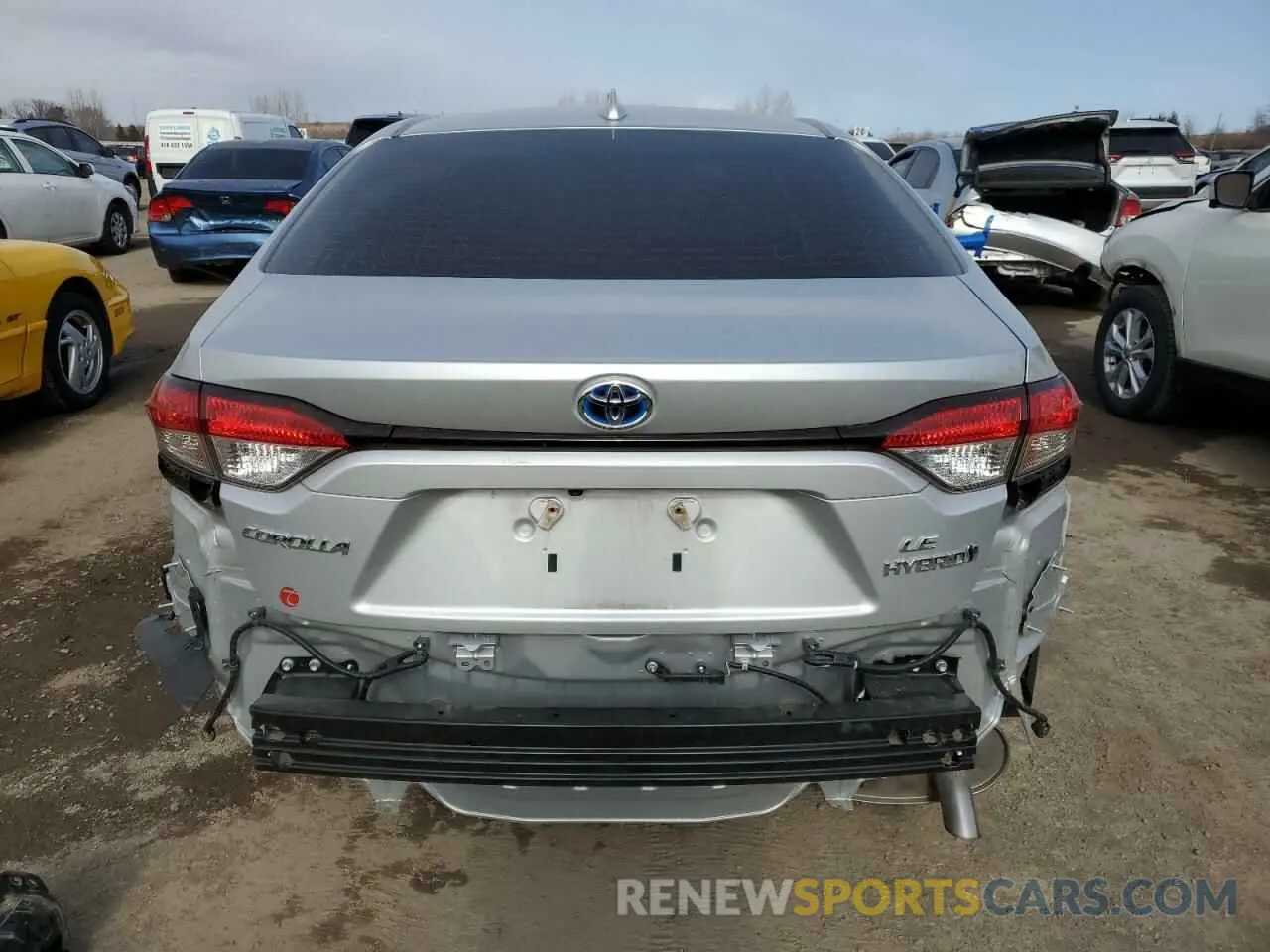 6 Photograph of a damaged car JTDBCMFE2R3029652 TOYOTA COROLLA 2024