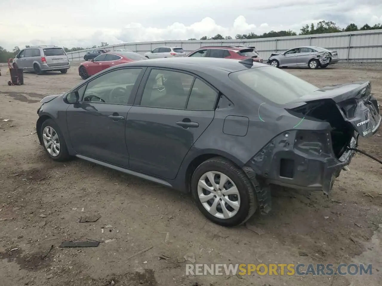 2 Photograph of a damaged car JTDBCMFE2R3035967 TOYOTA COROLLA 2024