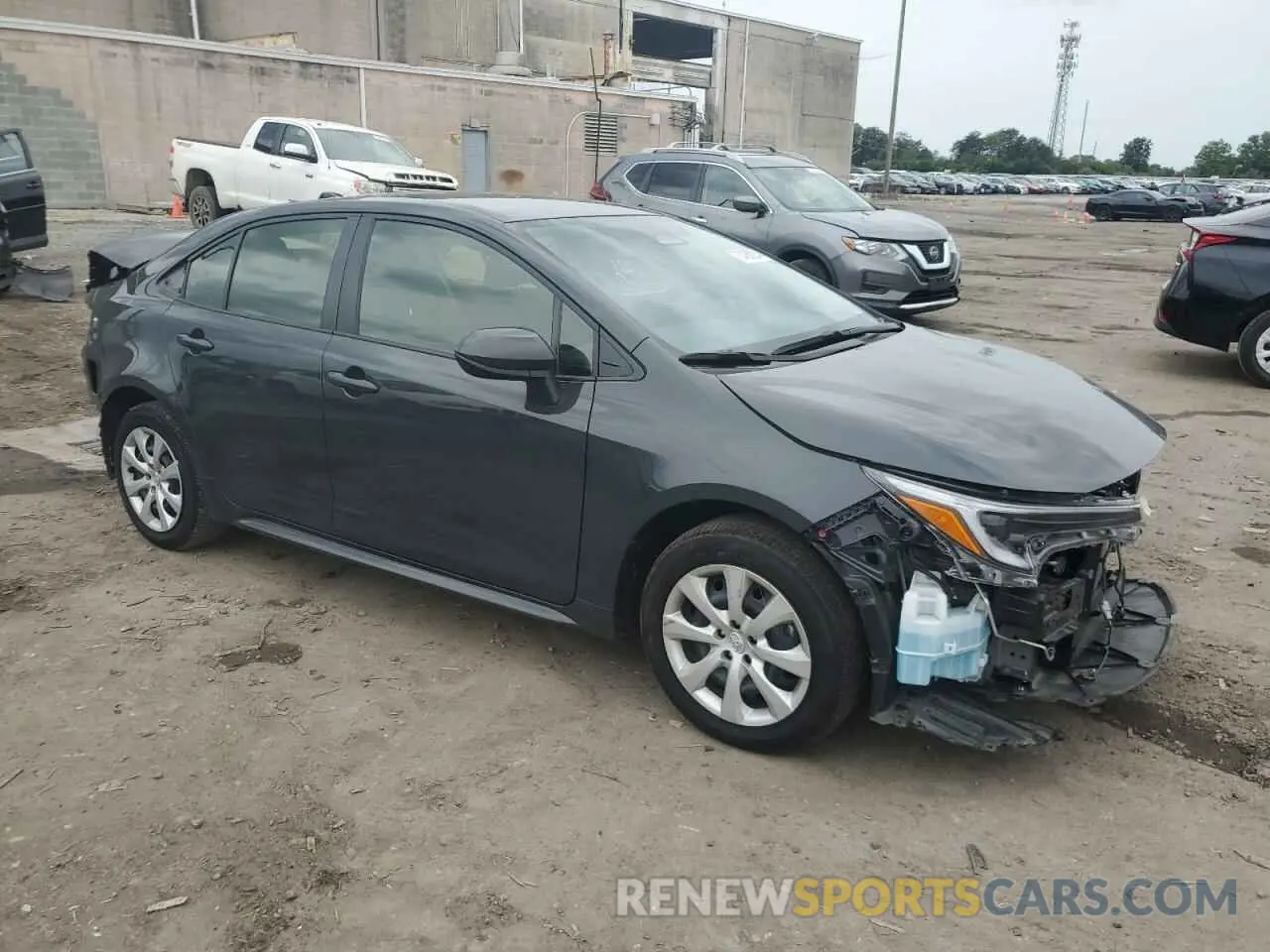 4 Photograph of a damaged car JTDBCMFE2R3035967 TOYOTA COROLLA 2024