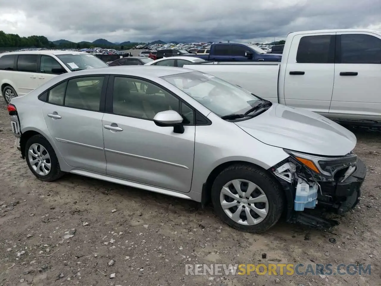 4 Photograph of a damaged car JTDBCMFE2R3045706 TOYOTA COROLLA 2024