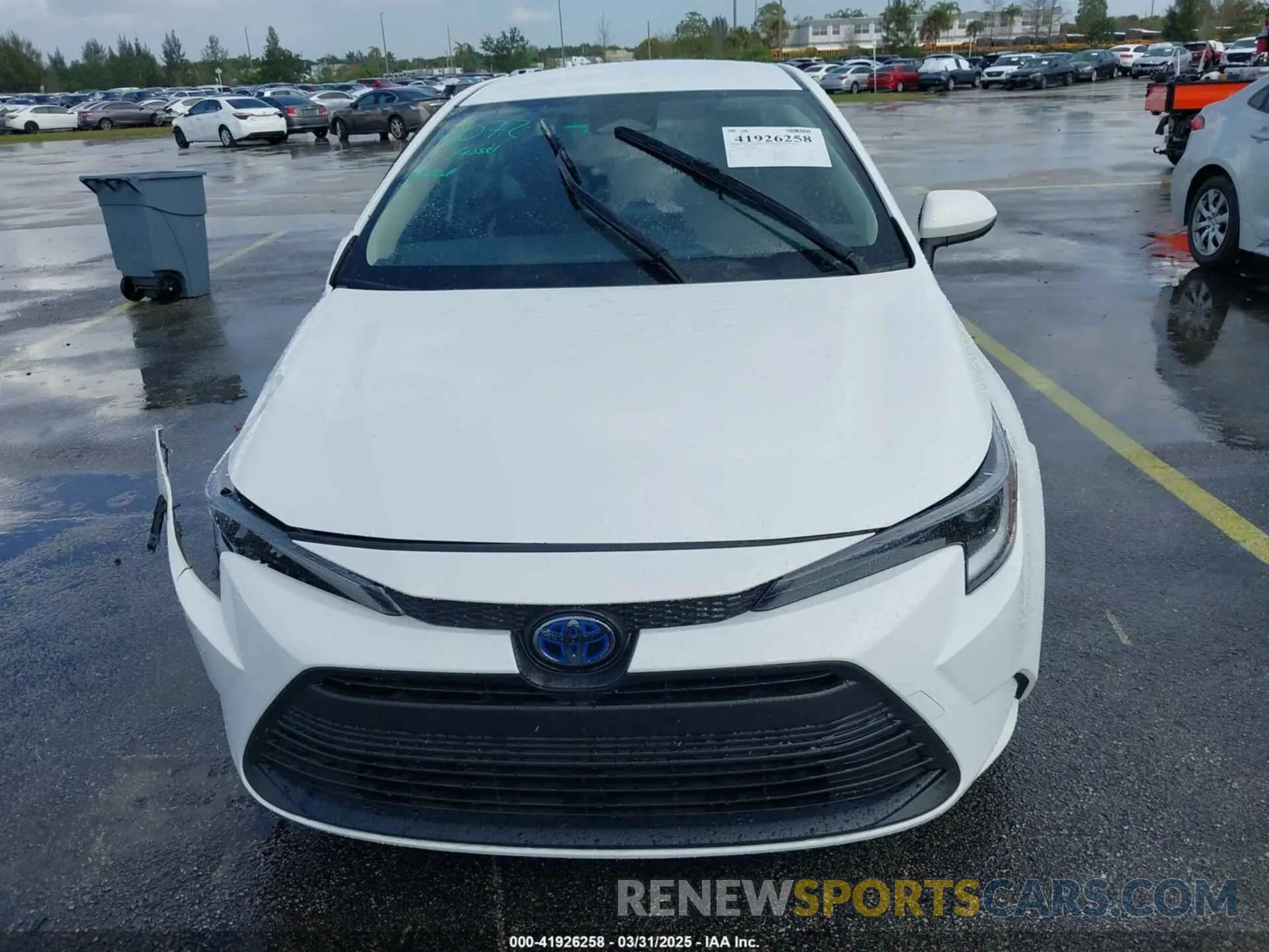 12 Photograph of a damaged car JTDBCMFE2R3048587 TOYOTA COROLLA 2024