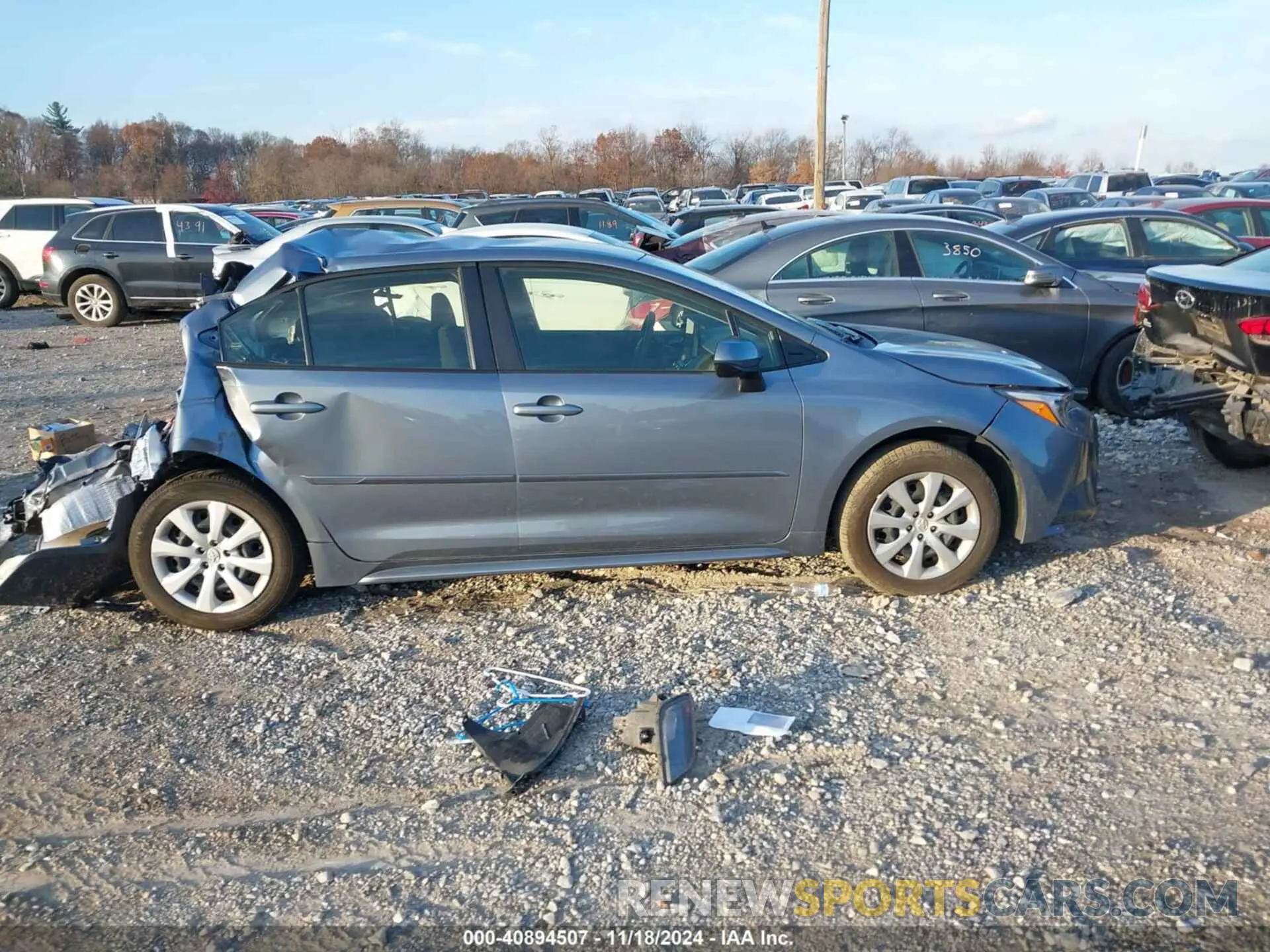 14 Photograph of a damaged car JTDBCMFE2R3050565 TOYOTA COROLLA 2024