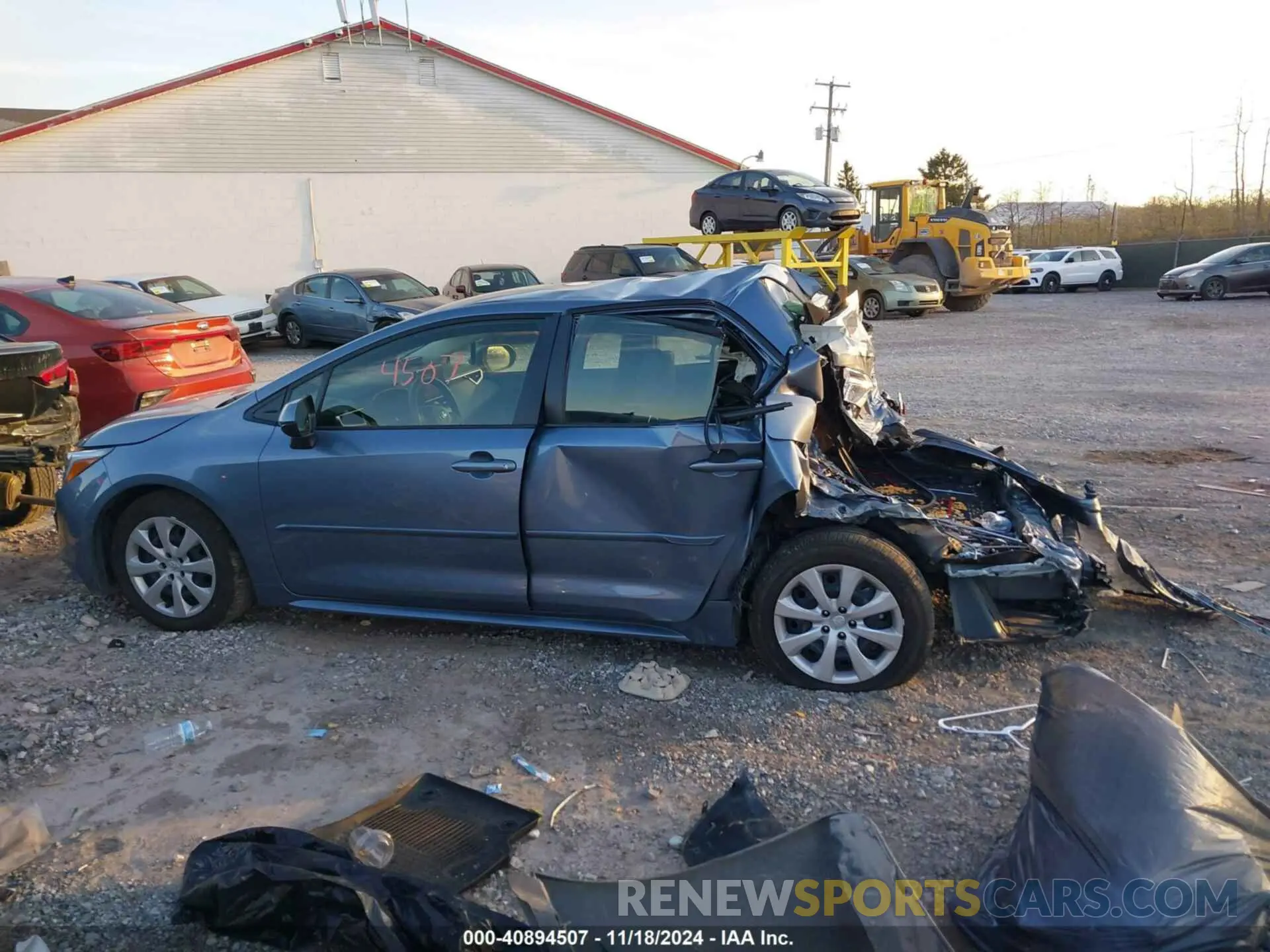 15 Photograph of a damaged car JTDBCMFE2R3050565 TOYOTA COROLLA 2024