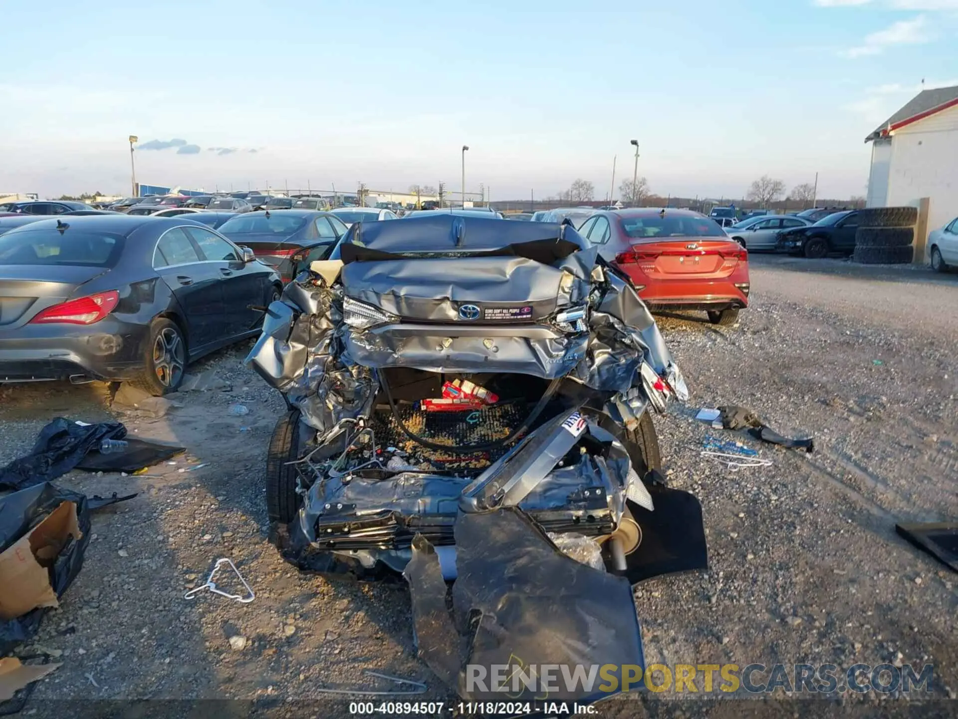 17 Photograph of a damaged car JTDBCMFE2R3050565 TOYOTA COROLLA 2024