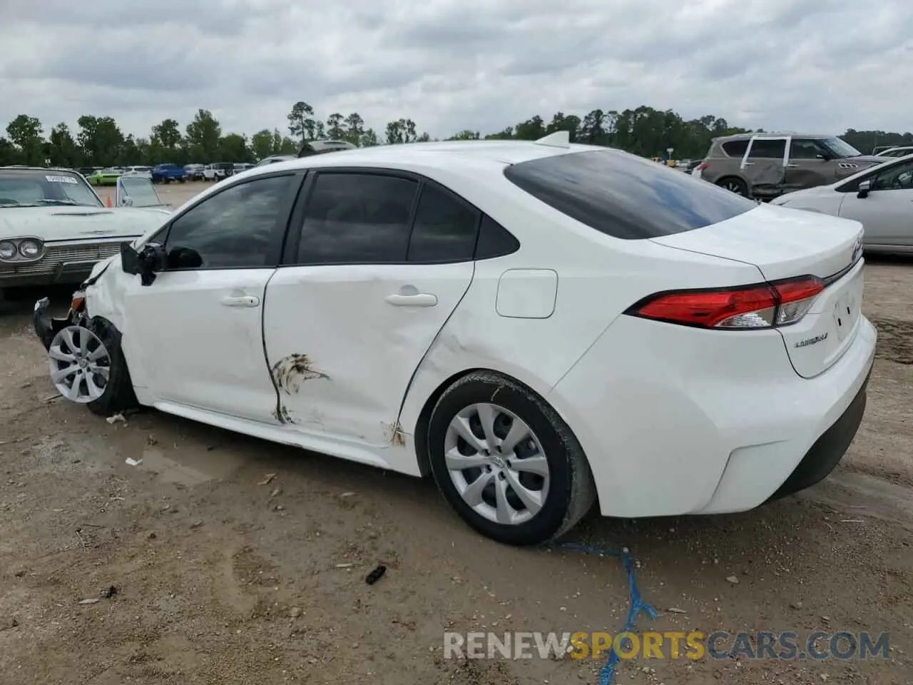 2 Photograph of a damaged car JTDBCMFE2R3055846 TOYOTA COROLLA 2024