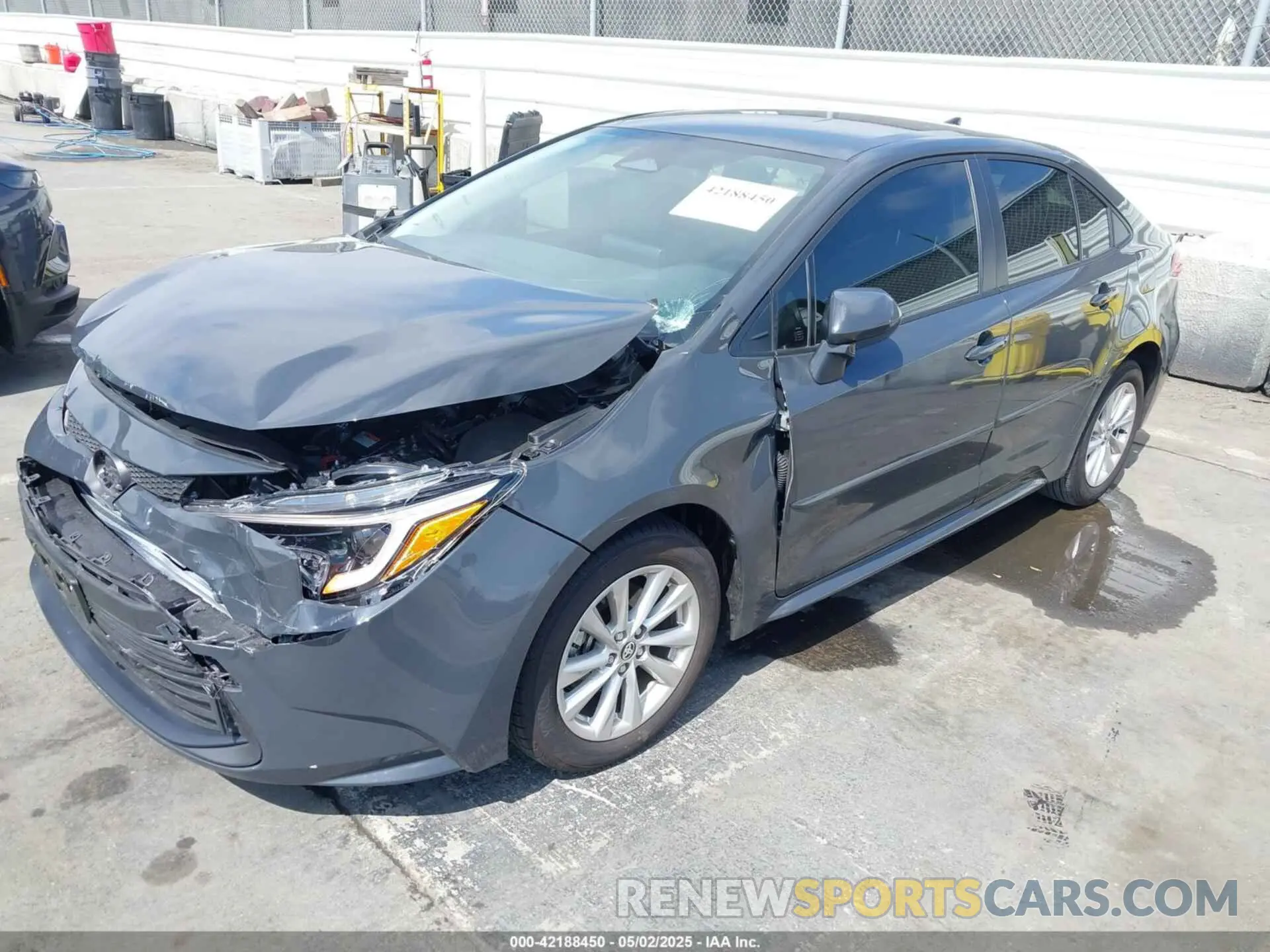 2 Photograph of a damaged car JTDBCMFE2R3056351 TOYOTA COROLLA 2024