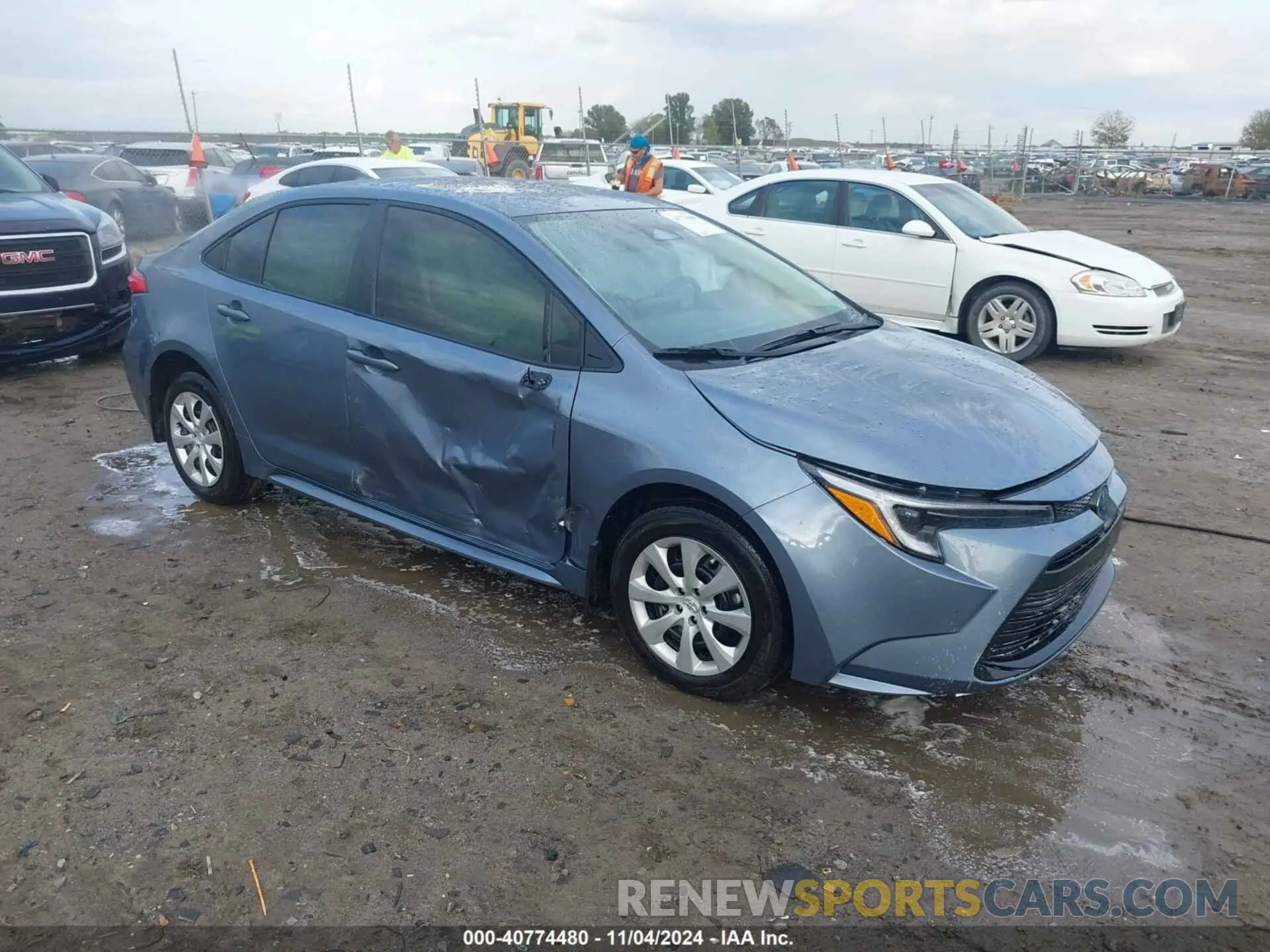 1 Photograph of a damaged car JTDBCMFE2R3061310 TOYOTA COROLLA 2024