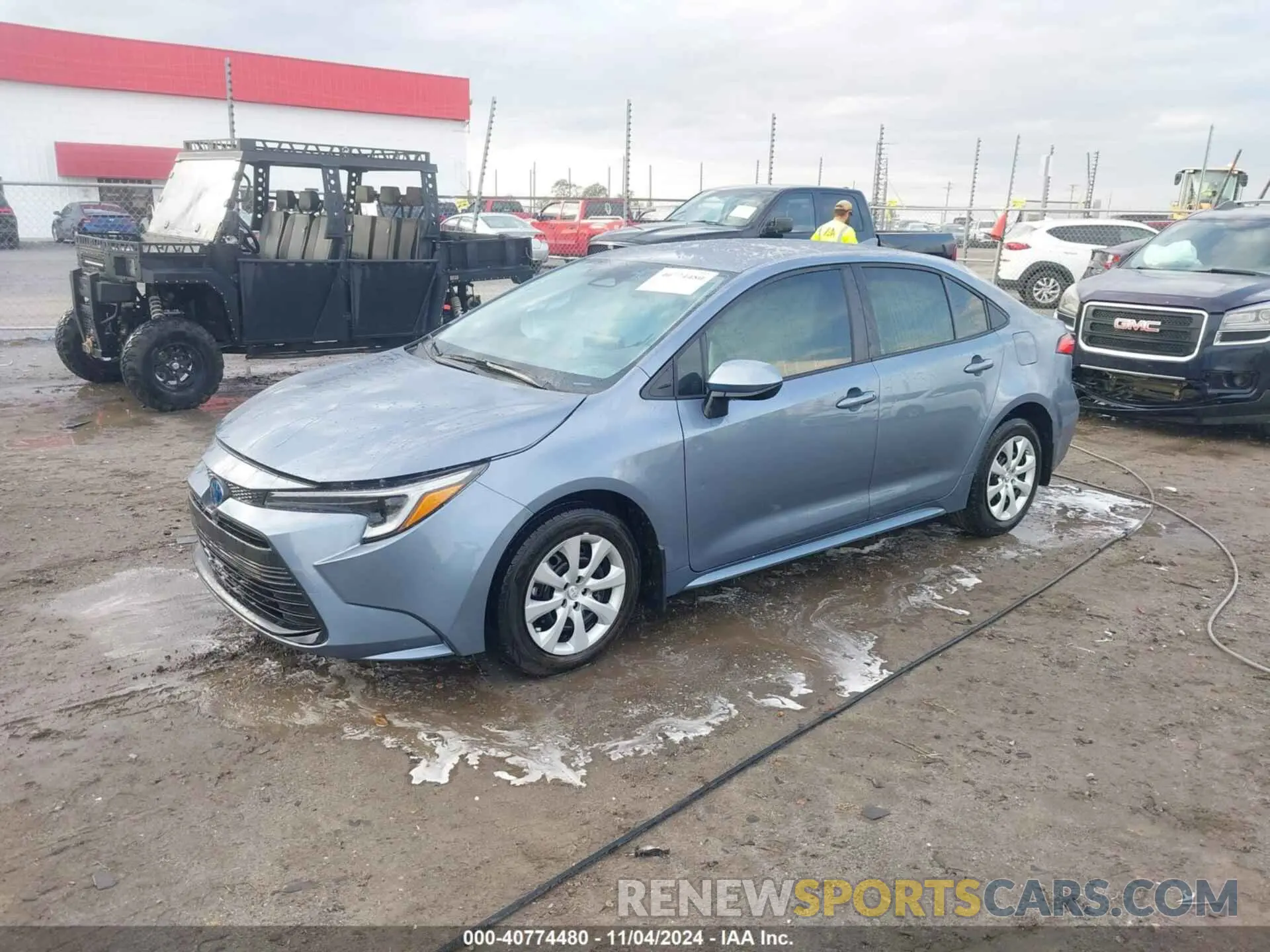 2 Photograph of a damaged car JTDBCMFE2R3061310 TOYOTA COROLLA 2024