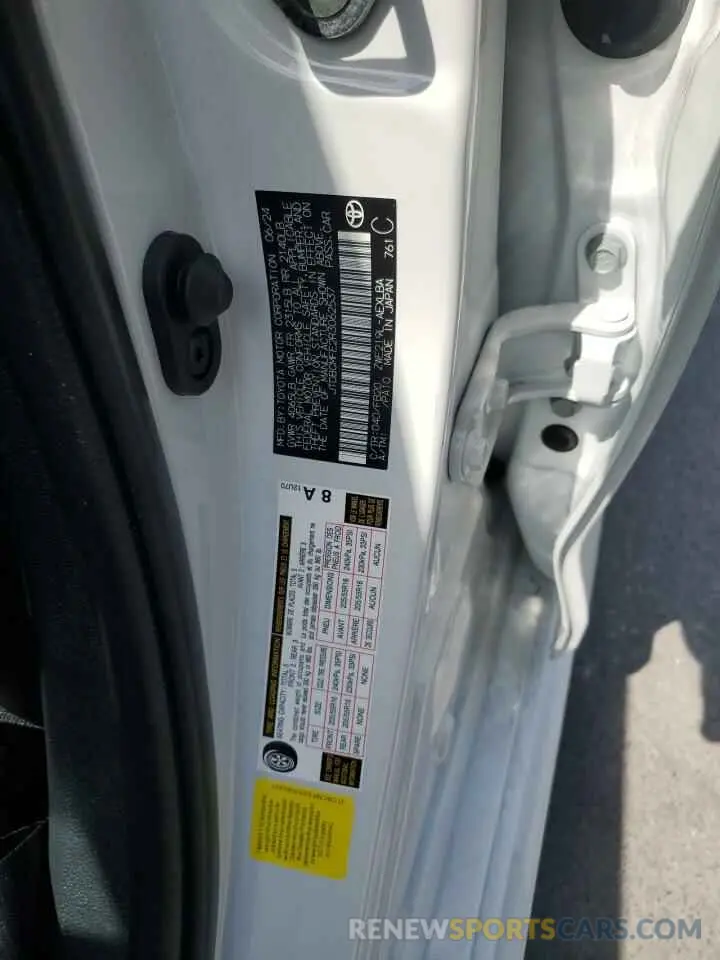 12 Photograph of a damaged car JTDBCMFE2R3062537 TOYOTA COROLLA 2024