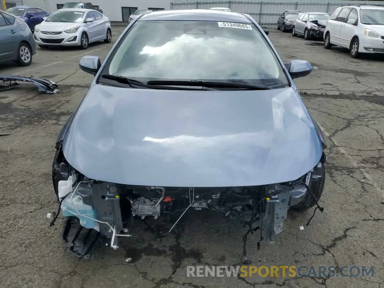 5 Photograph of a damaged car JTDBCMFE2R3068838 TOYOTA COROLLA 2024