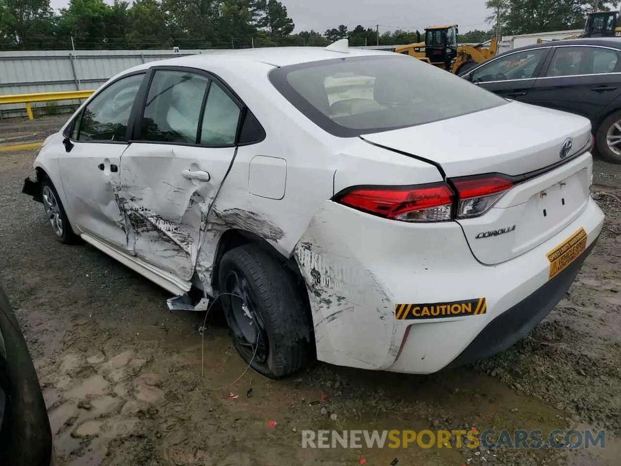2 Photograph of a damaged car JTDBCMFE2RJ024933 TOYOTA COROLLA 2024