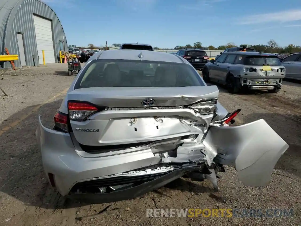 6 Photograph of a damaged car JTDBCMFE2RJ035527 TOYOTA COROLLA 2024