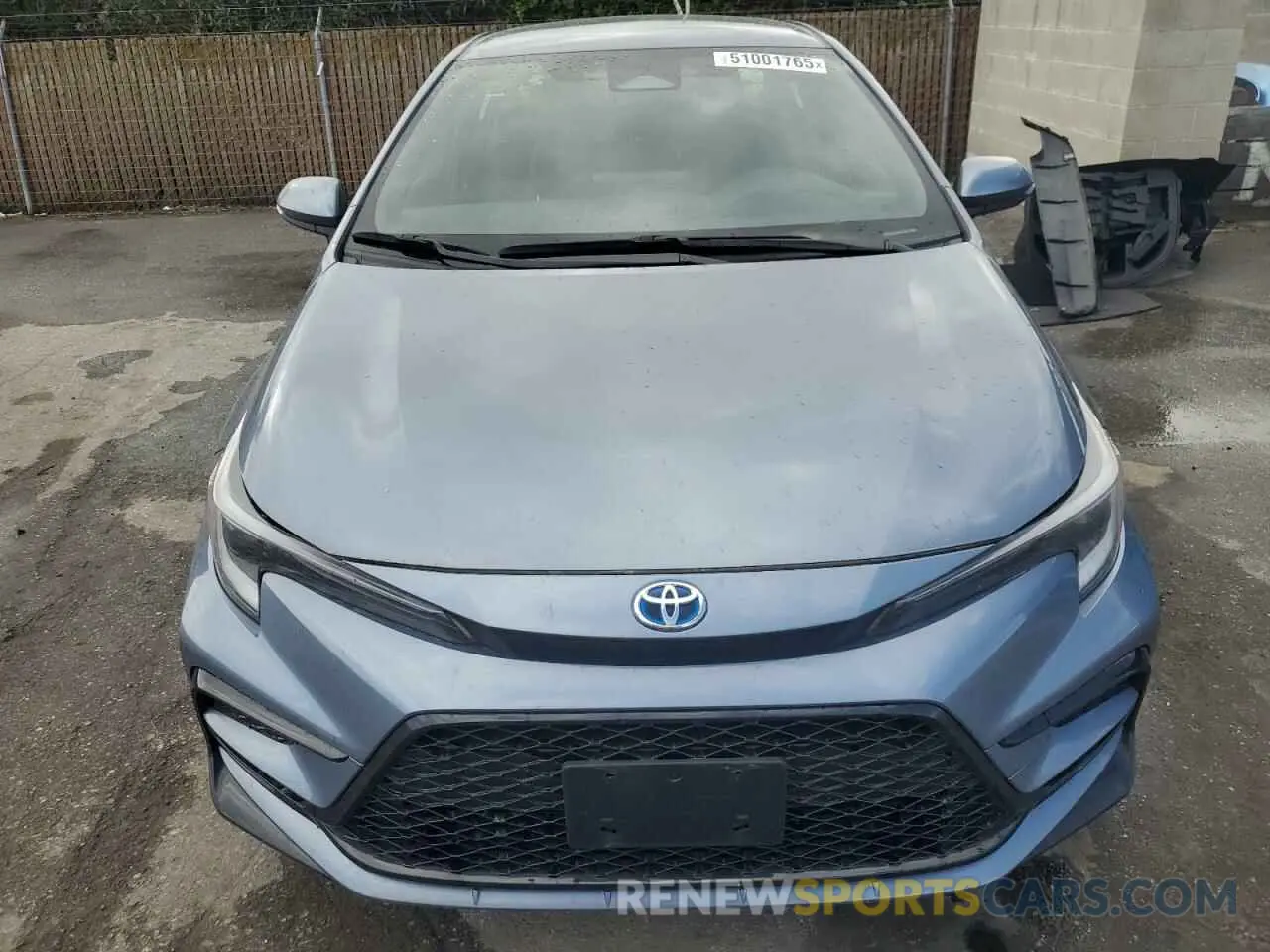 5 Photograph of a damaged car JTDBCMFE3R3030924 TOYOTA COROLLA 2024