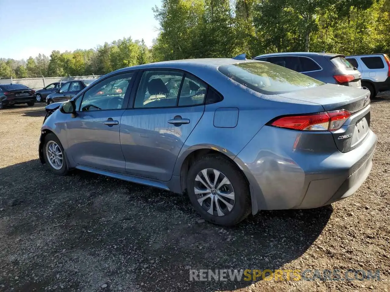 2 Photograph of a damaged car JTDBCMFE3R3044547 TOYOTA COROLLA 2024