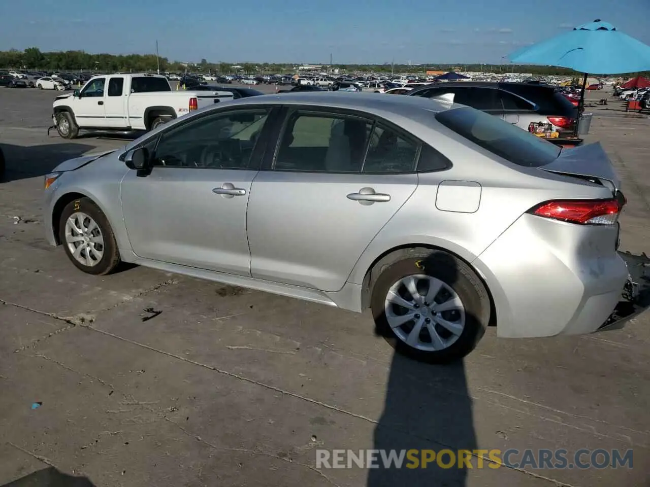 2 Photograph of a damaged car JTDBCMFE3R3047772 TOYOTA COROLLA 2024
