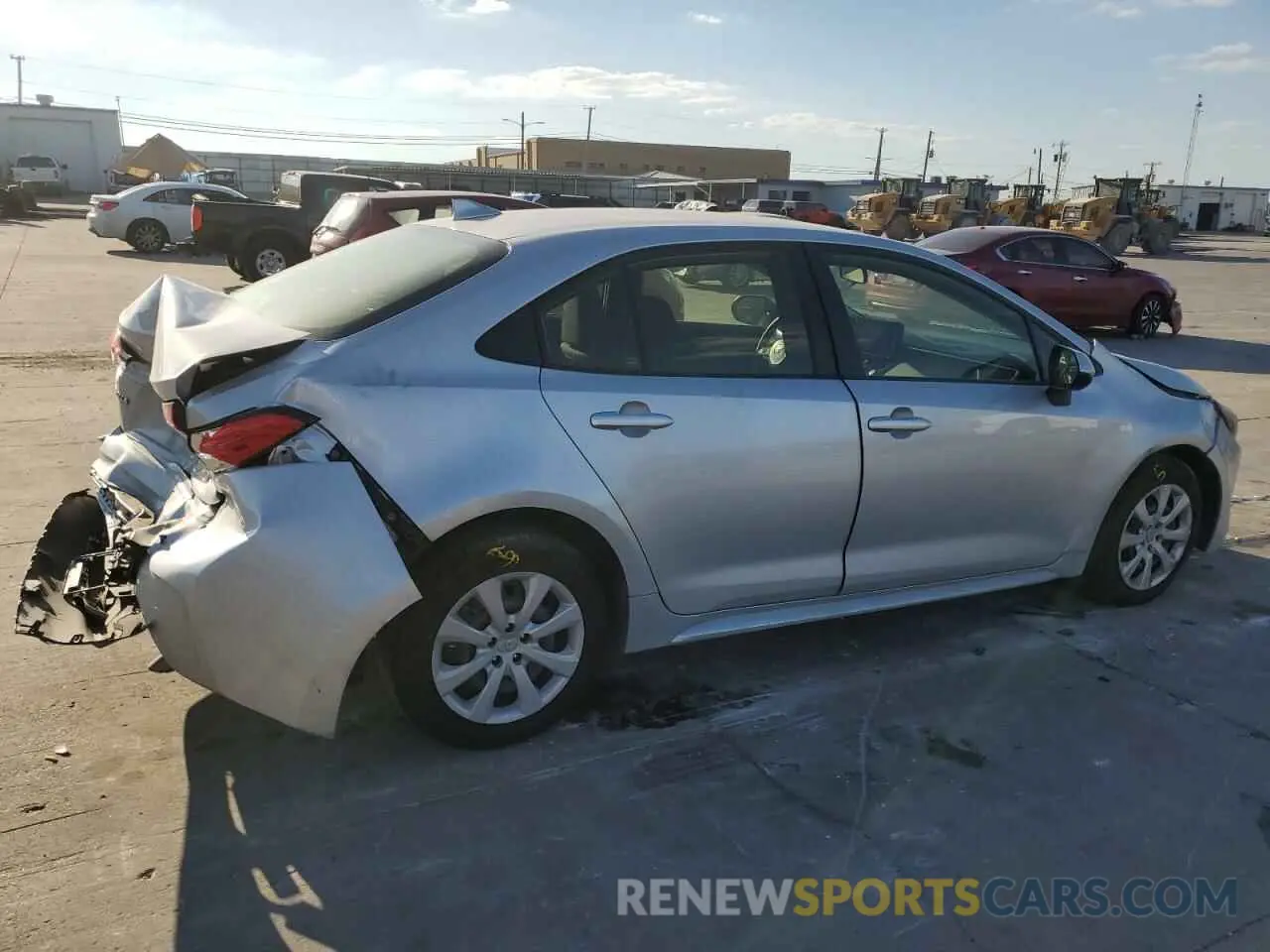 3 Photograph of a damaged car JTDBCMFE3R3047772 TOYOTA COROLLA 2024