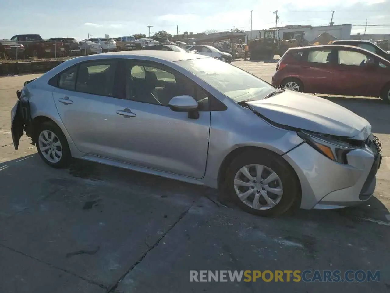 4 Photograph of a damaged car JTDBCMFE3R3047772 TOYOTA COROLLA 2024