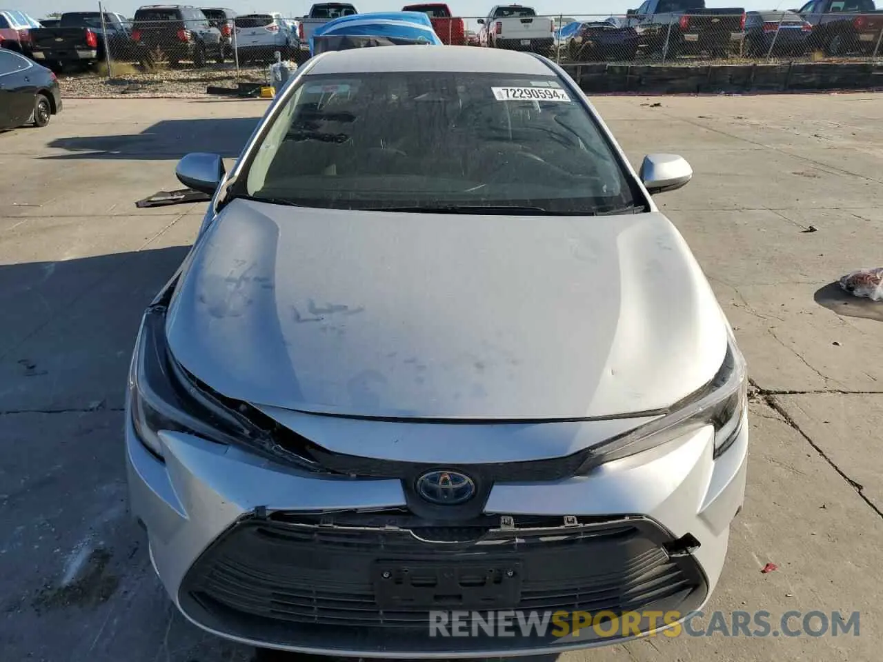5 Photograph of a damaged car JTDBCMFE3R3047772 TOYOTA COROLLA 2024