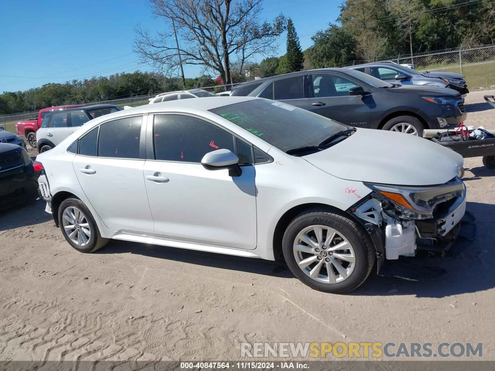 13 Photograph of a damaged car JTDBCMFE3R3049666 TOYOTA COROLLA 2024