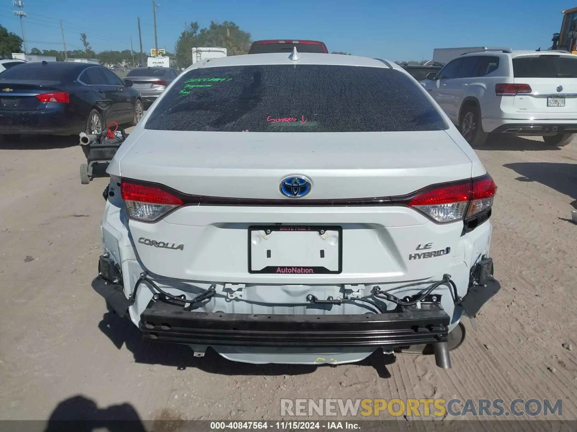 16 Photograph of a damaged car JTDBCMFE3R3049666 TOYOTA COROLLA 2024