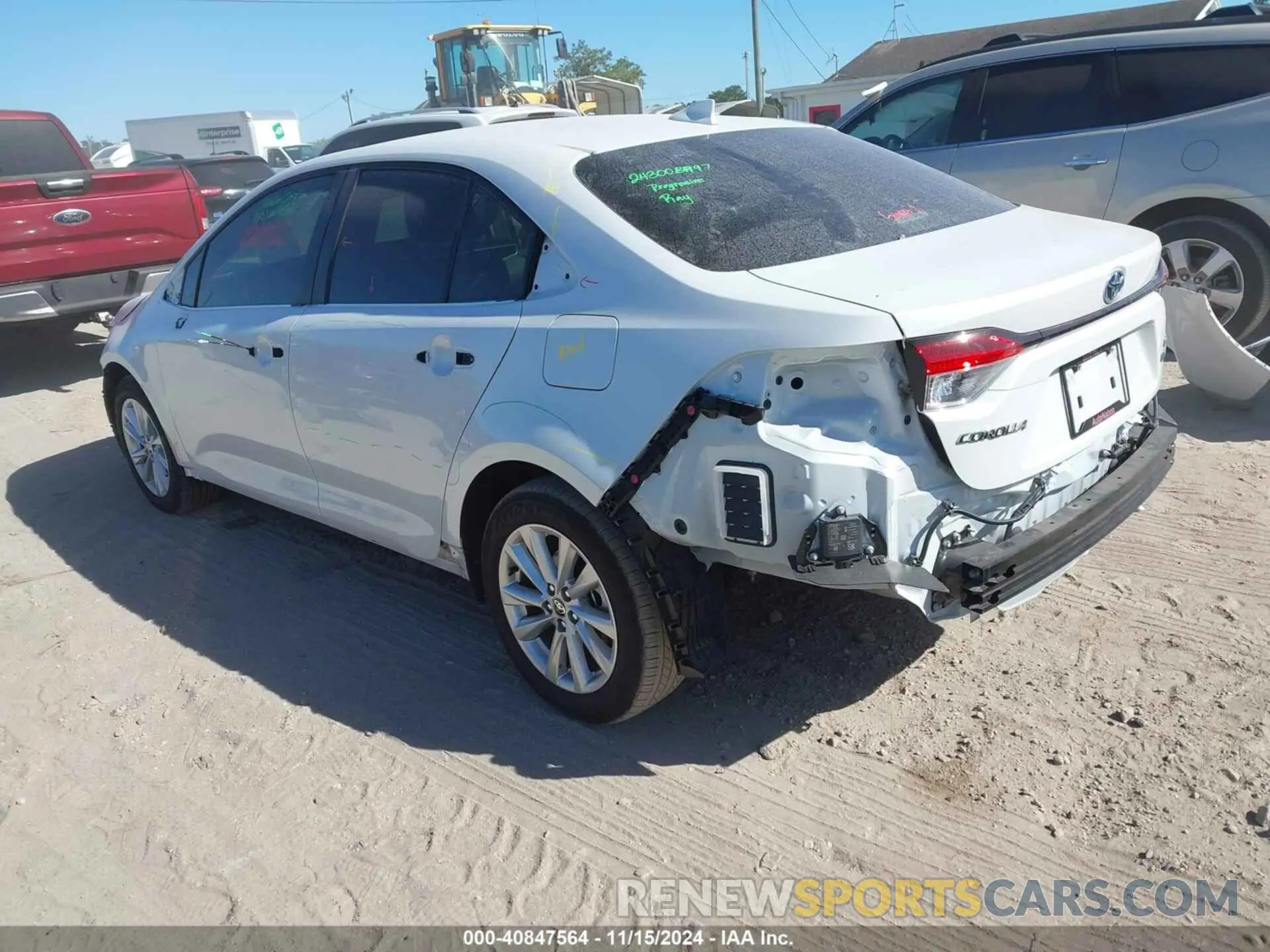3 Photograph of a damaged car JTDBCMFE3R3049666 TOYOTA COROLLA 2024