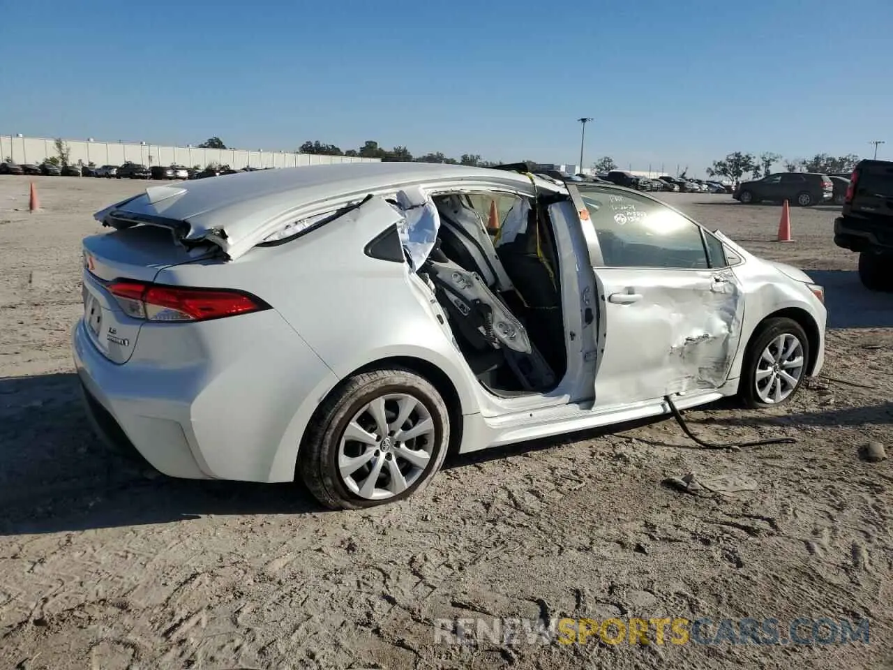3 Photograph of a damaged car JTDBCMFE3R3050025 TOYOTA COROLLA 2024