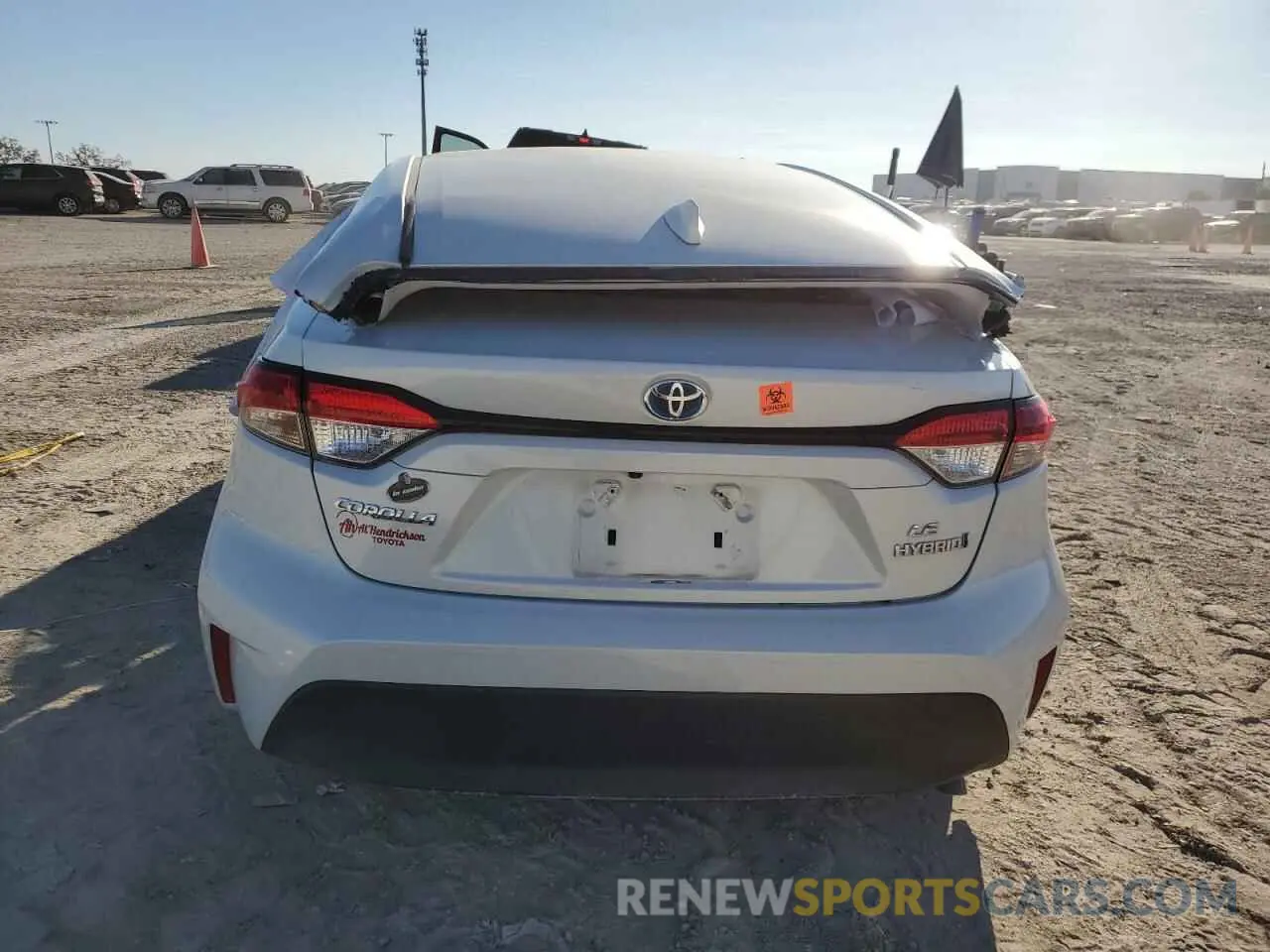6 Photograph of a damaged car JTDBCMFE3R3050025 TOYOTA COROLLA 2024