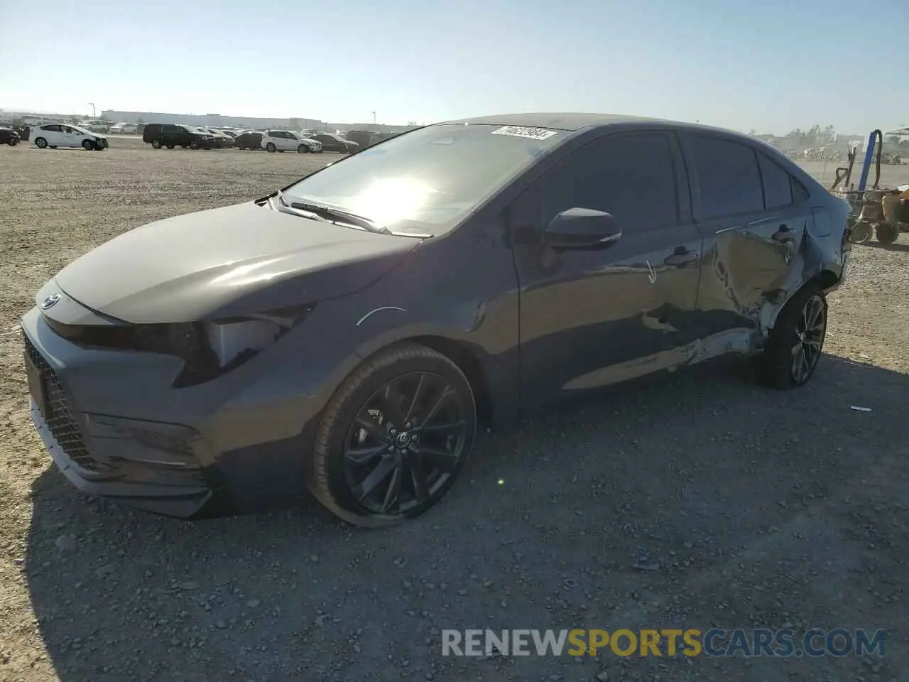 1 Photograph of a damaged car JTDBCMFE3R3056486 TOYOTA COROLLA 2024