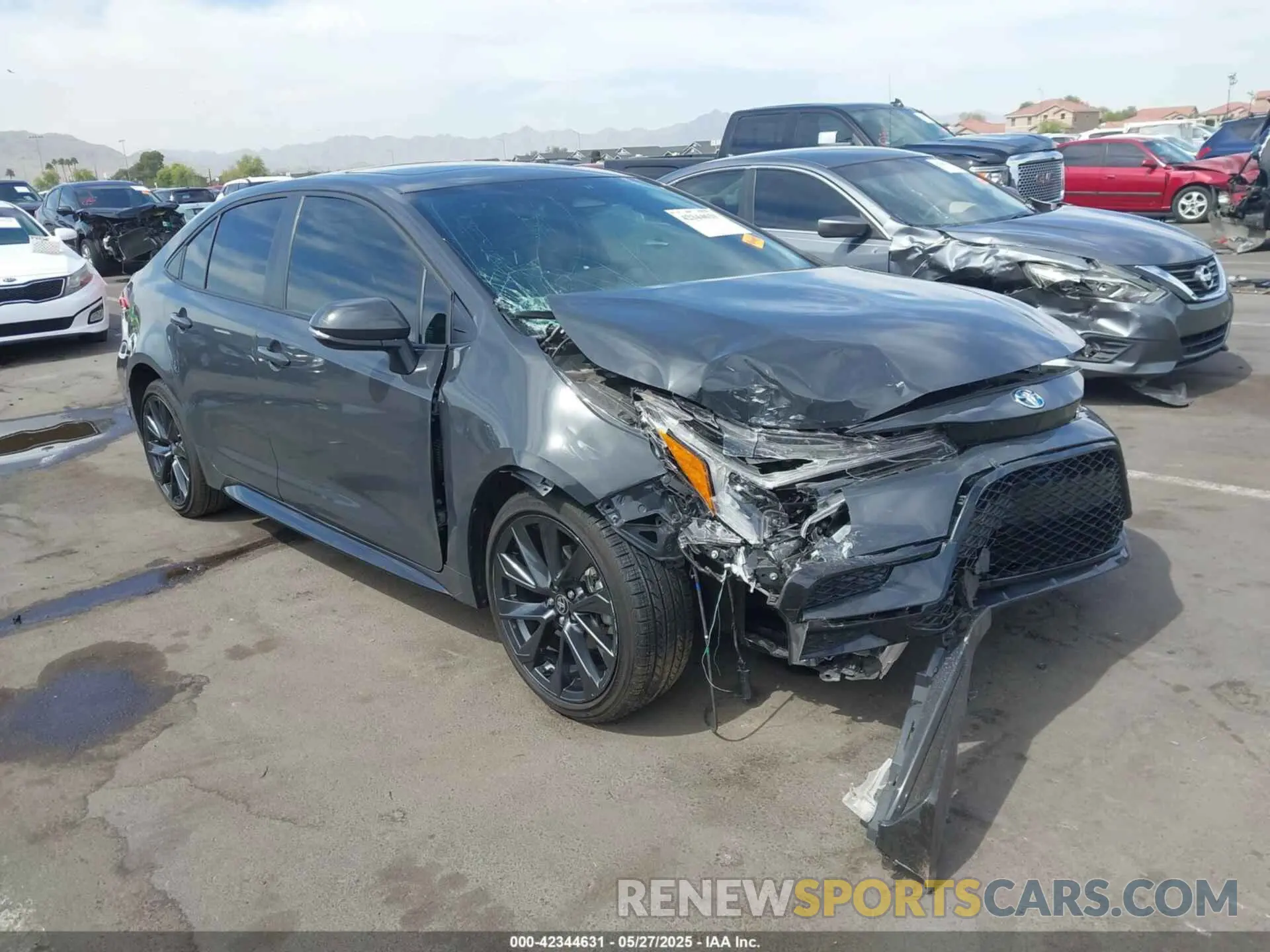 6 Photograph of a damaged car JTDBCMFE3R3056505 TOYOTA COROLLA 2024