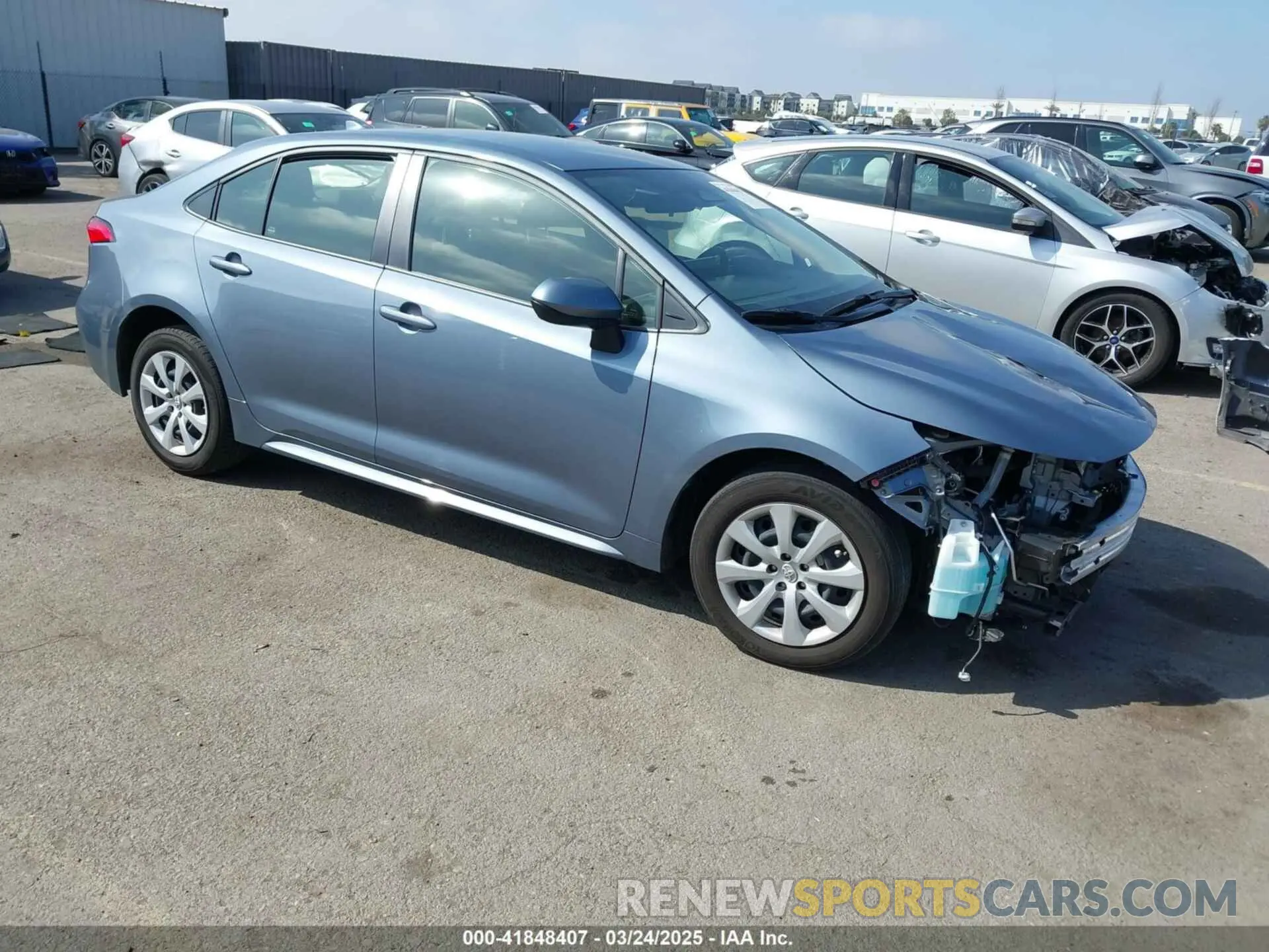 1 Photograph of a damaged car JTDBCMFE3R3056892 TOYOTA COROLLA 2024