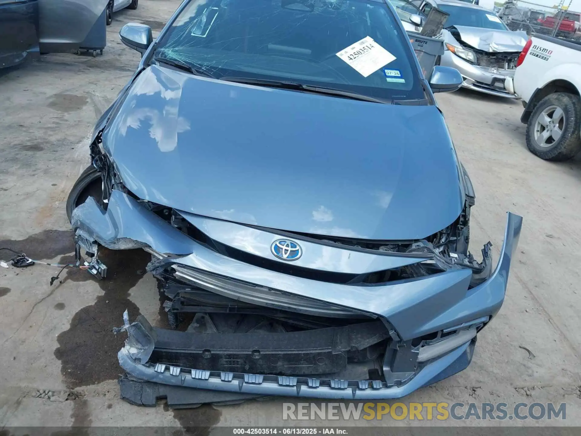 11 Photograph of a damaged car JTDBCMFE3R3062997 TOYOTA COROLLA 2024