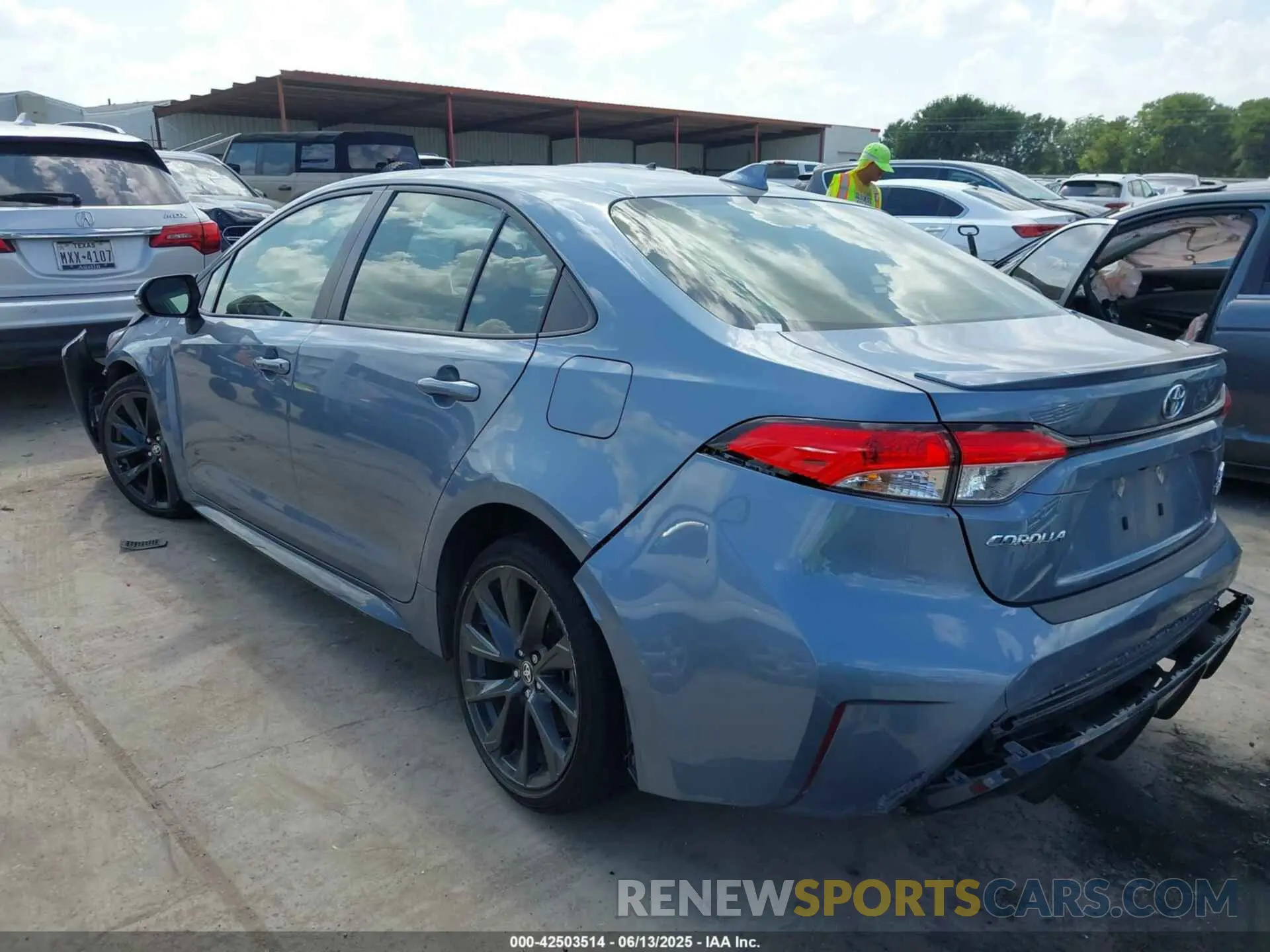 3 Photograph of a damaged car JTDBCMFE3R3062997 TOYOTA COROLLA 2024