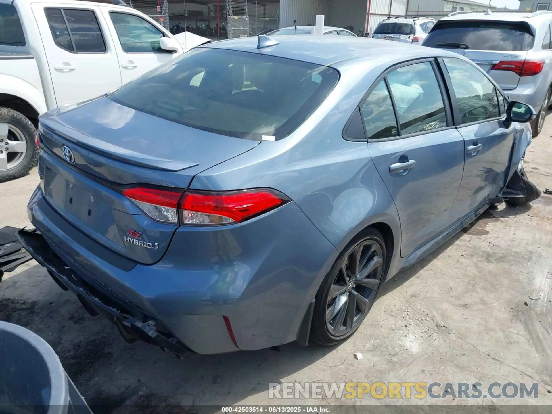 4 Photograph of a damaged car JTDBCMFE3R3062997 TOYOTA COROLLA 2024