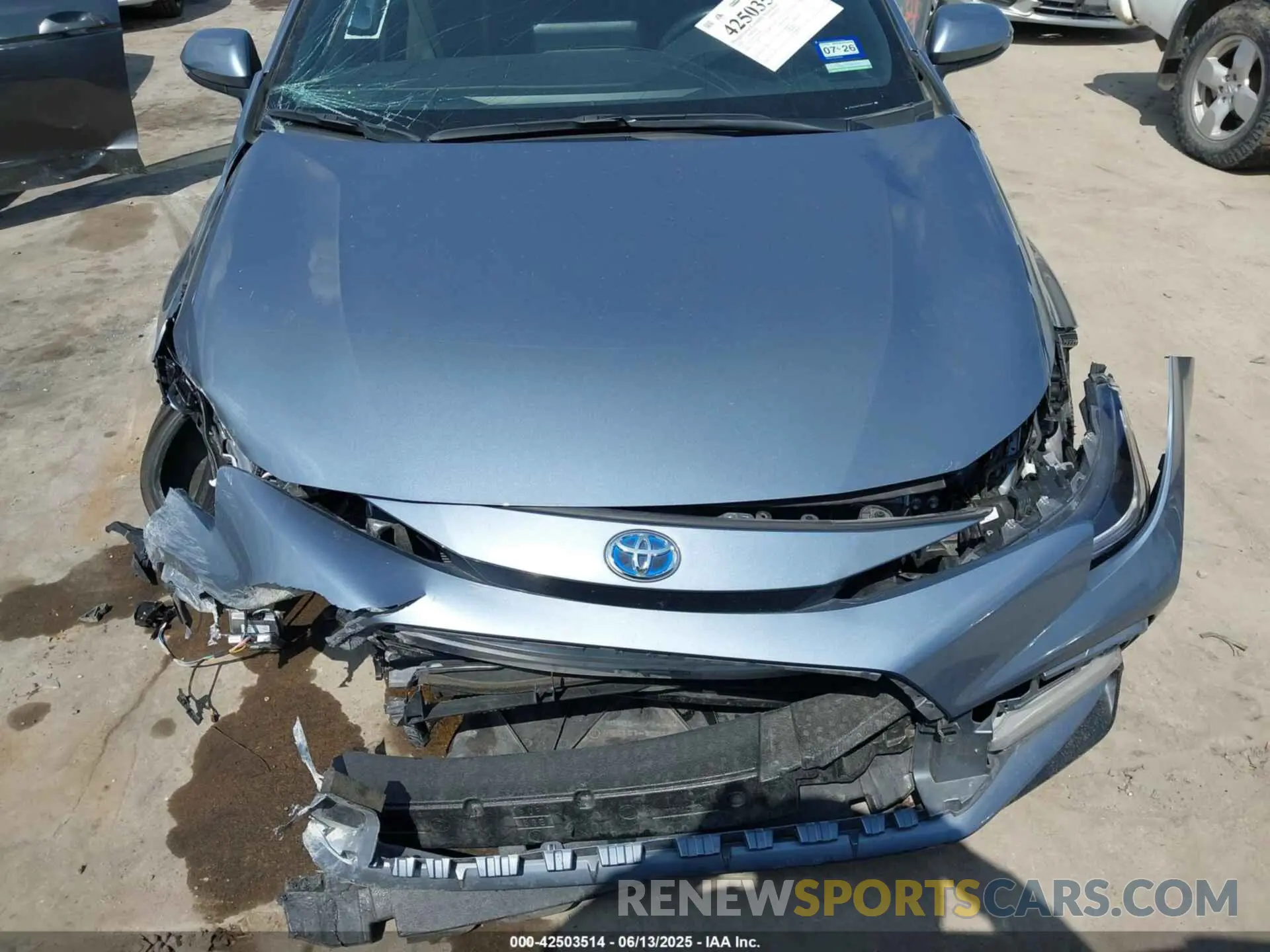 6 Photograph of a damaged car JTDBCMFE3R3062997 TOYOTA COROLLA 2024