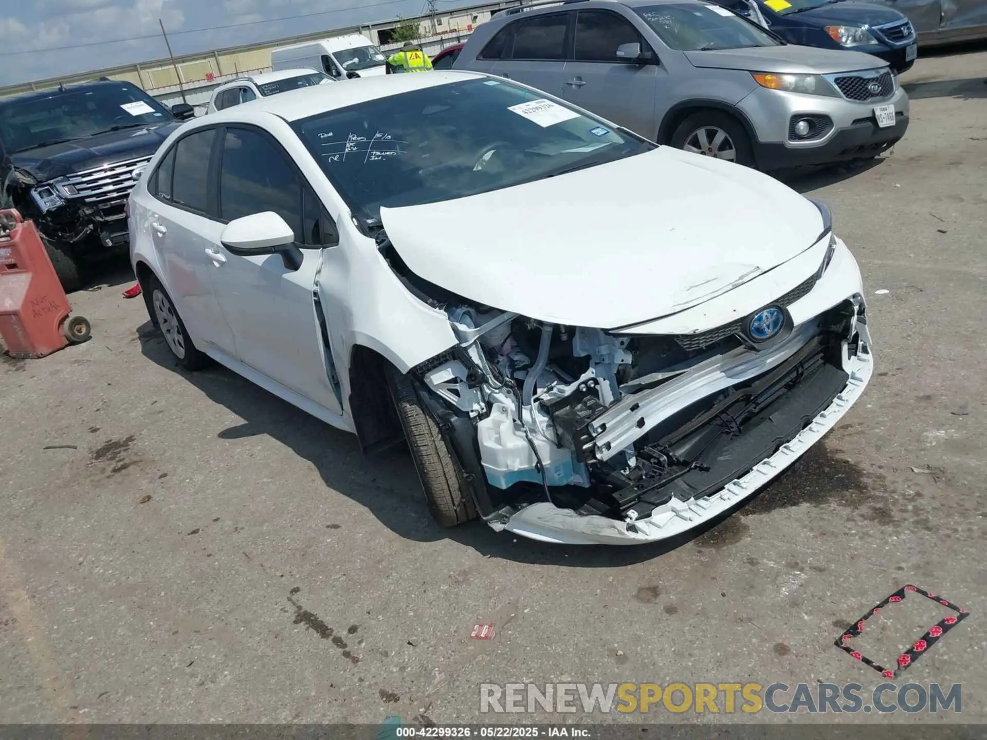 1 Photograph of a damaged car JTDBCMFE3R3065804 TOYOTA COROLLA 2024
