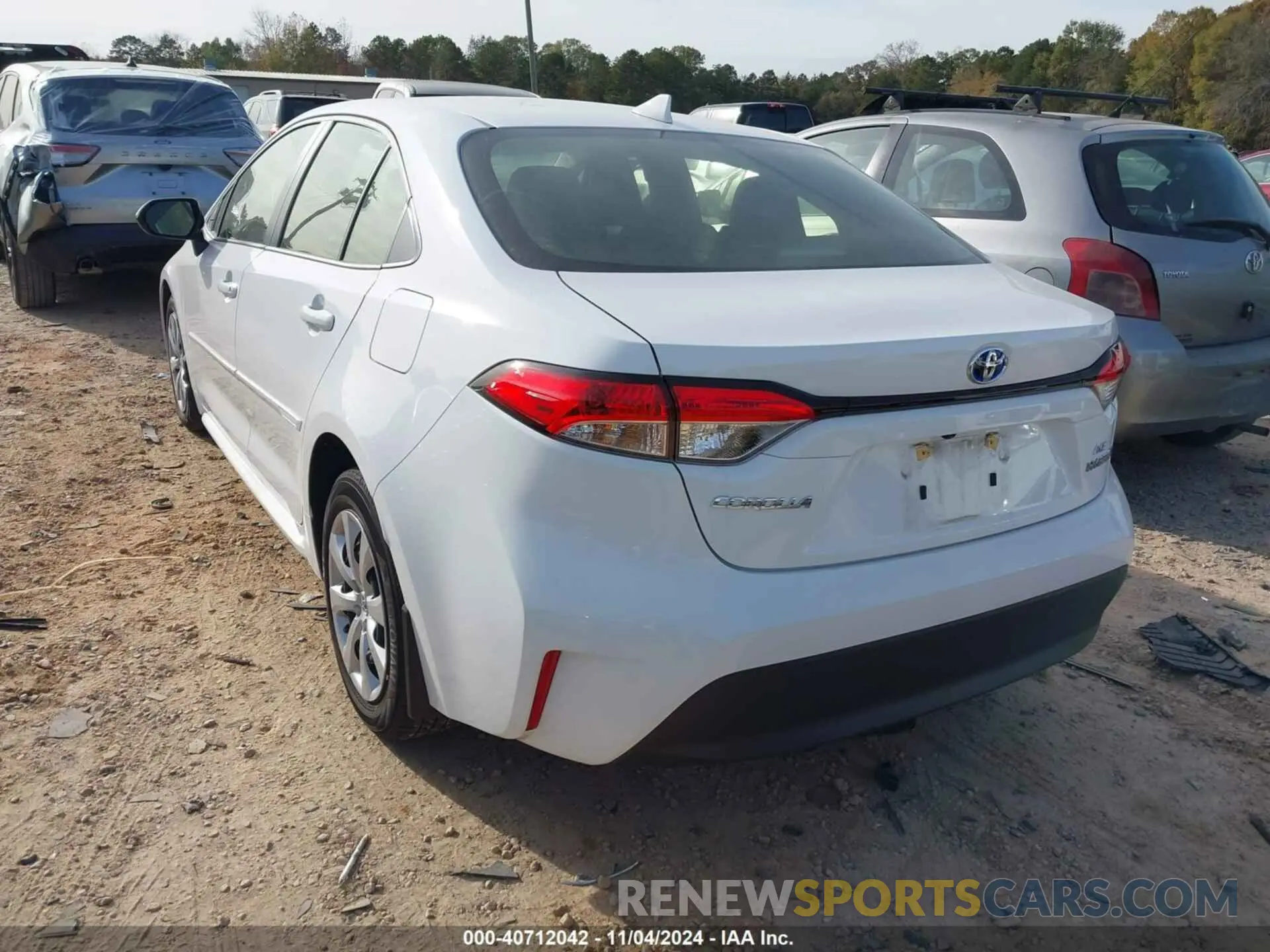3 Photograph of a damaged car JTDBCMFE3RJ017022 TOYOTA COROLLA 2024