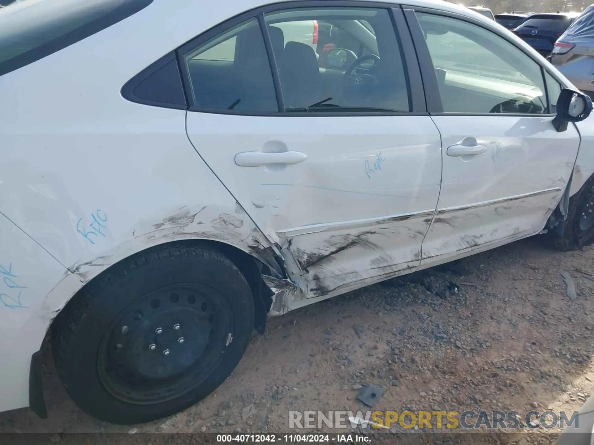 6 Photograph of a damaged car JTDBCMFE3RJ017022 TOYOTA COROLLA 2024