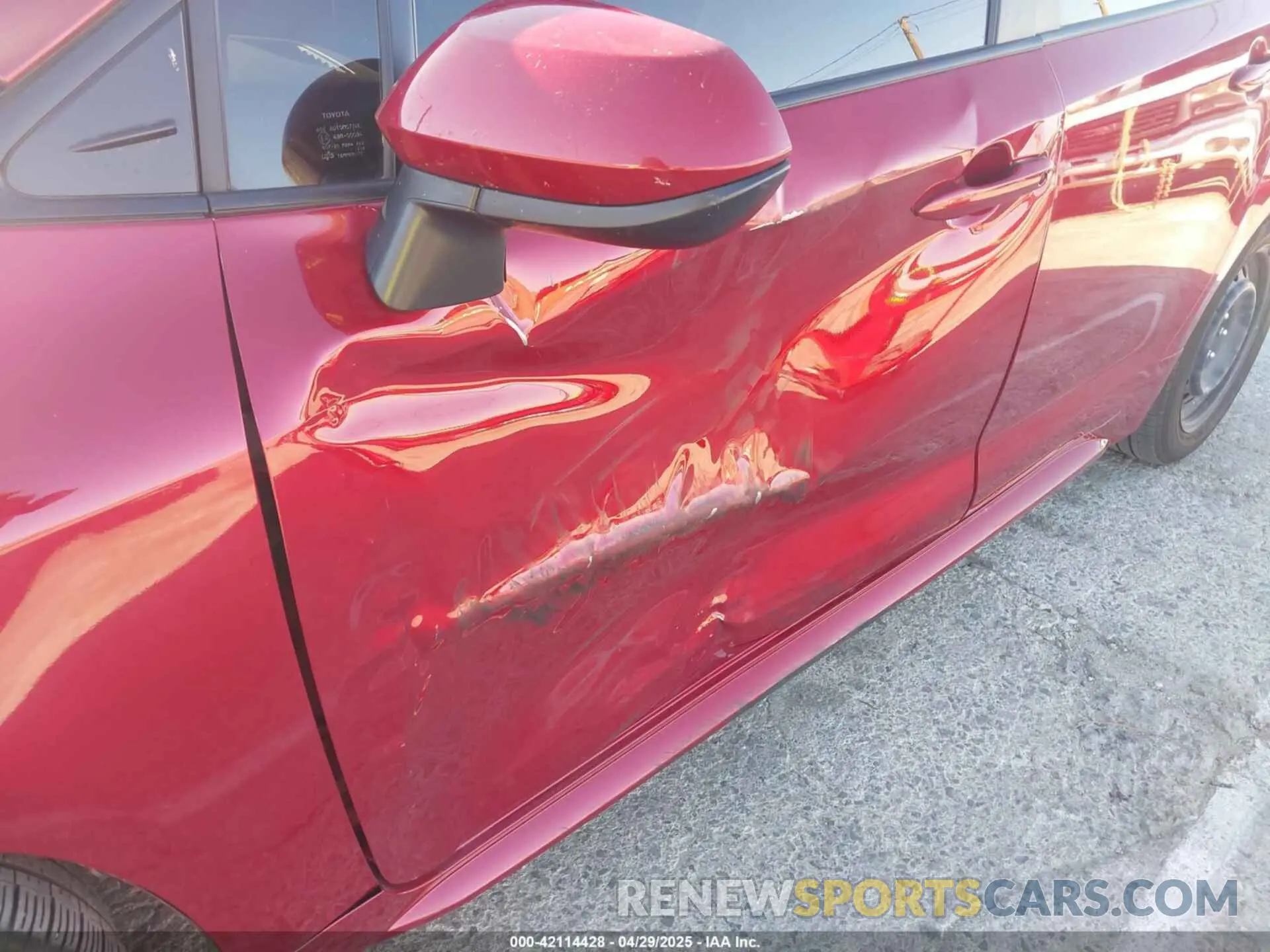 17 Photograph of a damaged car JTDBCMFE3RJ023788 TOYOTA COROLLA 2024