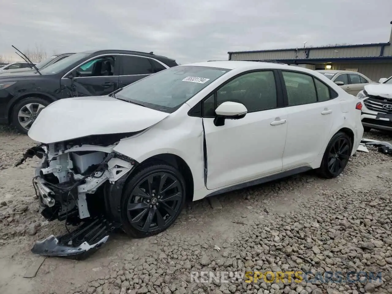 1 Photograph of a damaged car JTDBCMFE3RJ033172 TOYOTA COROLLA 2024