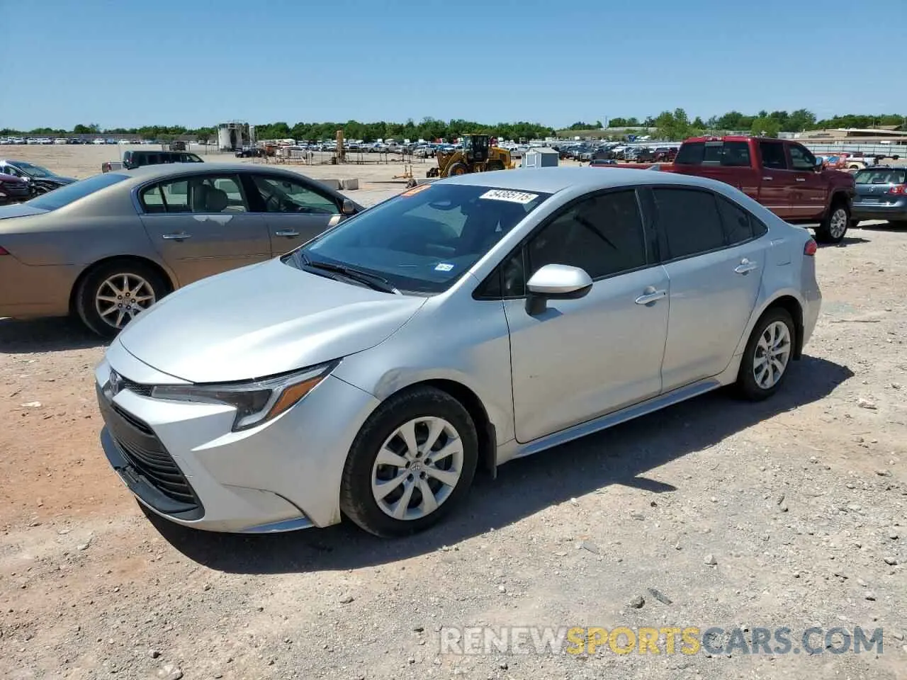 1 Photograph of a damaged car JTDBCMFE3RJ034208 TOYOTA COROLLA 2024