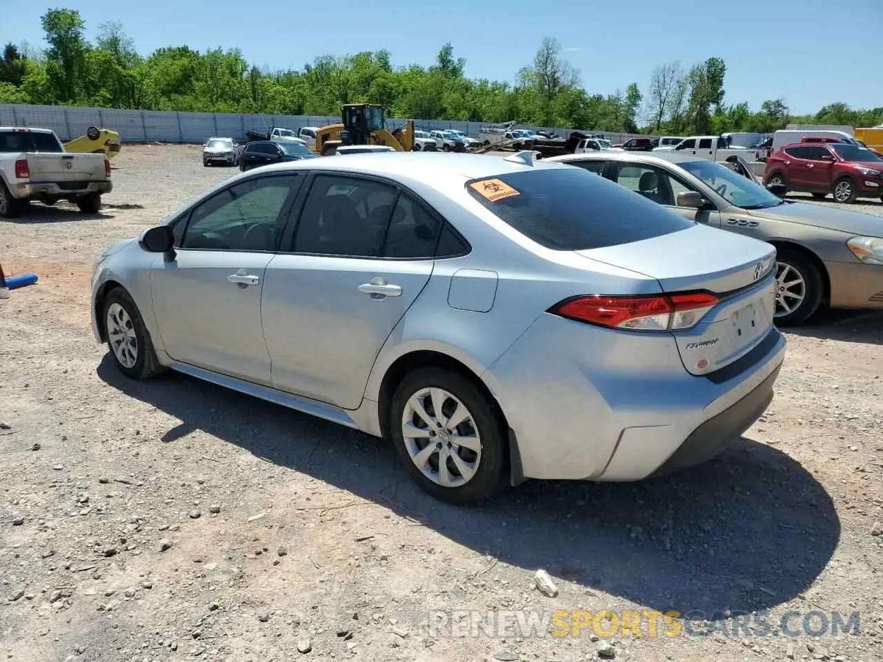 2 Photograph of a damaged car JTDBCMFE3RJ034208 TOYOTA COROLLA 2024