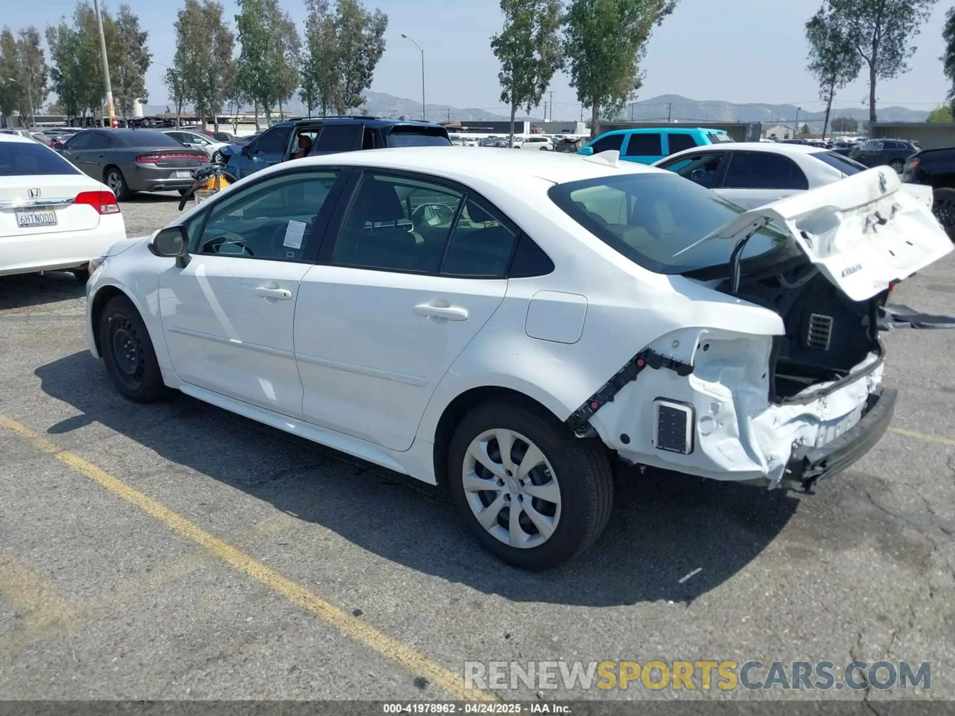 3 Photograph of a damaged car JTDBCMFE3RJ037223 TOYOTA COROLLA 2024