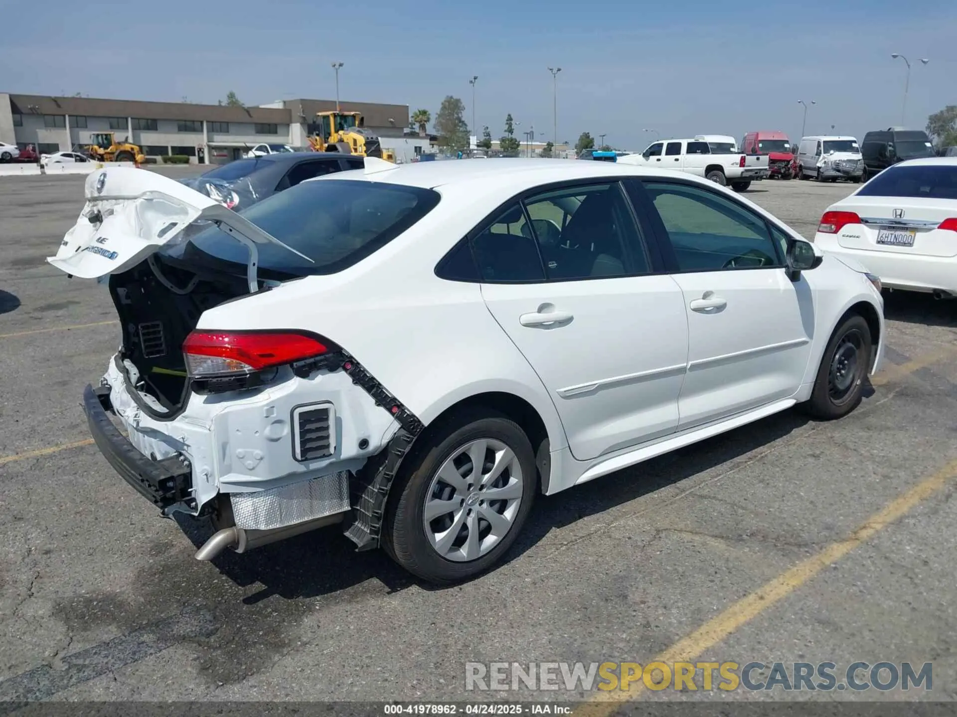 4 Photograph of a damaged car JTDBCMFE3RJ037223 TOYOTA COROLLA 2024