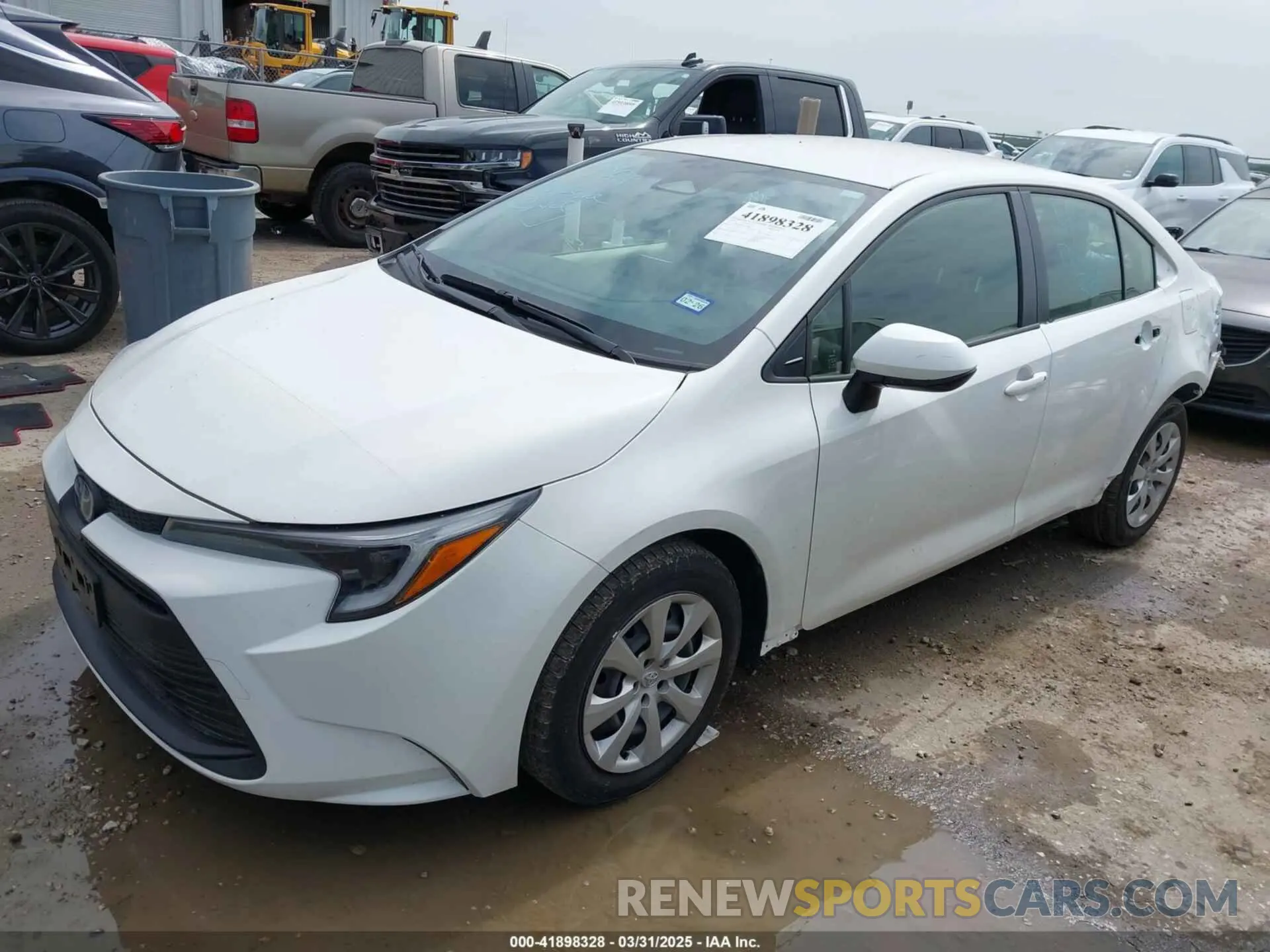 2 Photograph of a damaged car JTDBCMFE4R3040989 TOYOTA COROLLA 2024
