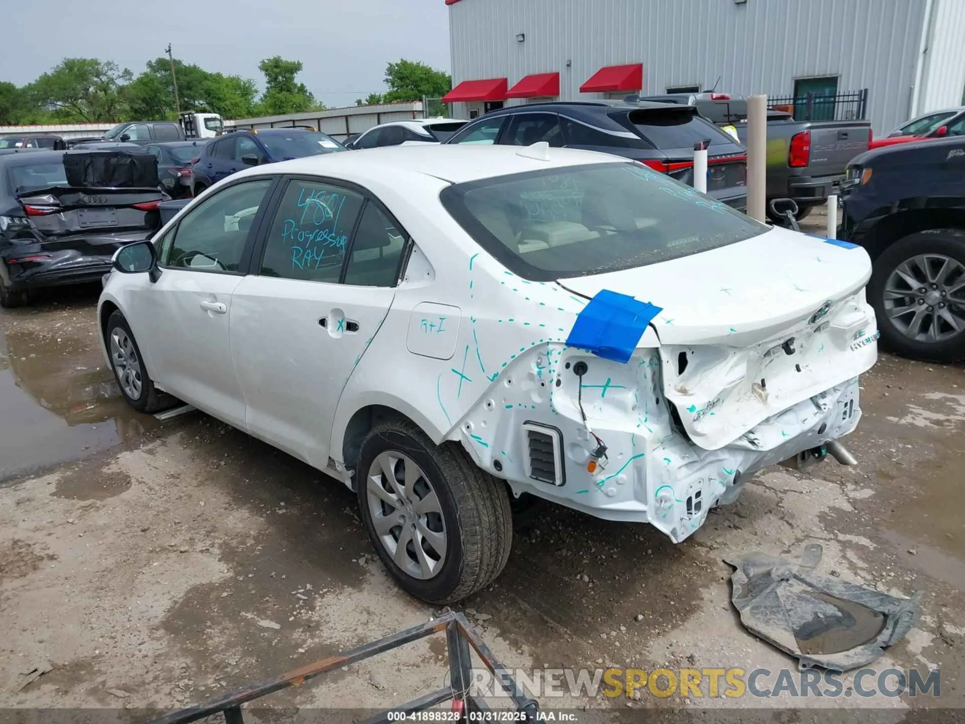 3 Photograph of a damaged car JTDBCMFE4R3040989 TOYOTA COROLLA 2024